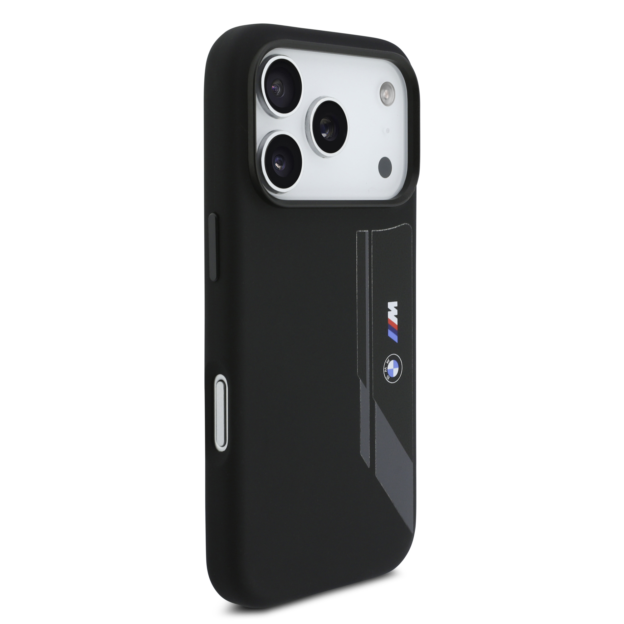 iPhone 17 Pro - BMW Silicone Vertical Logo Black - 4