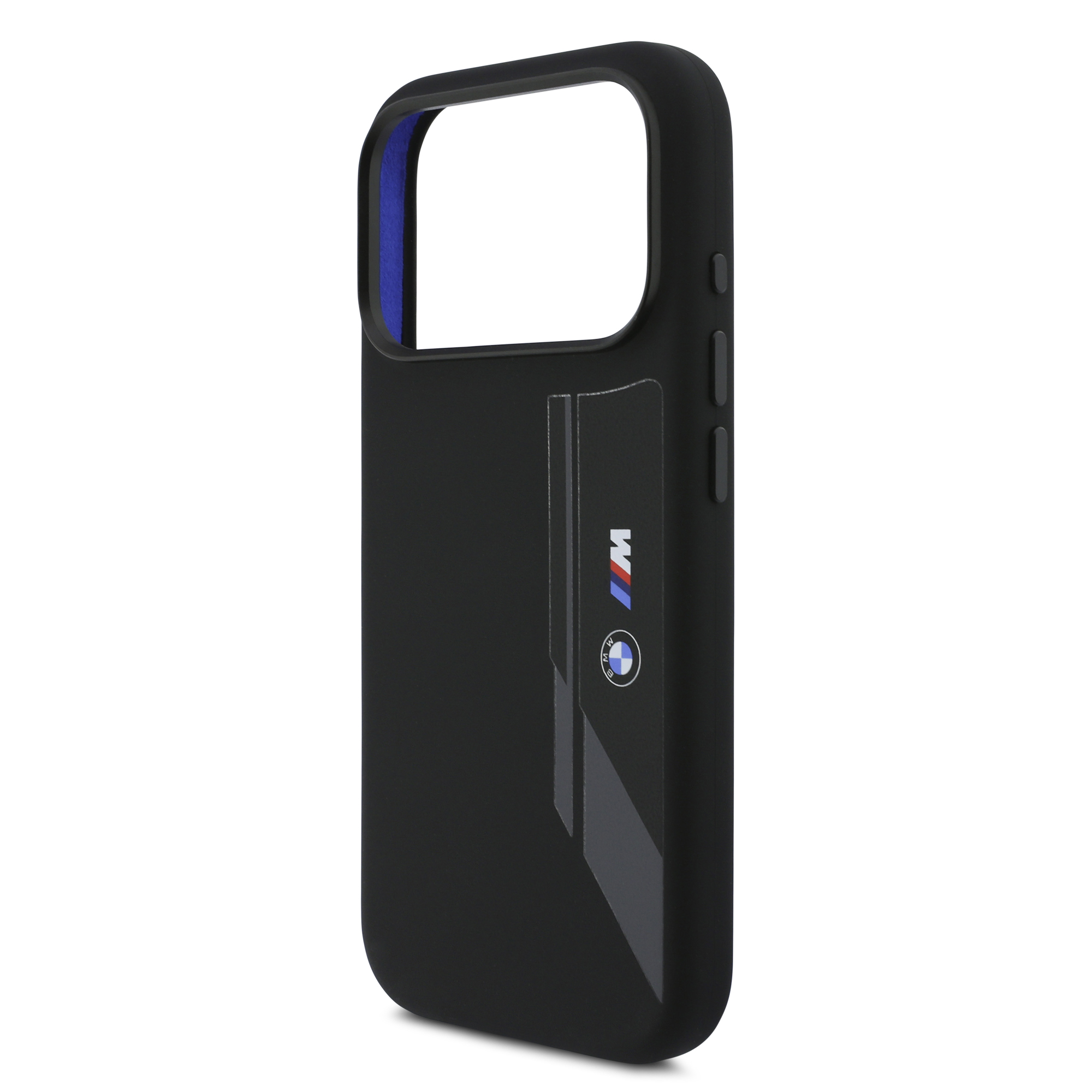 iPhone 17 Pro - BMW Silicone Vertical Logo Black - 6