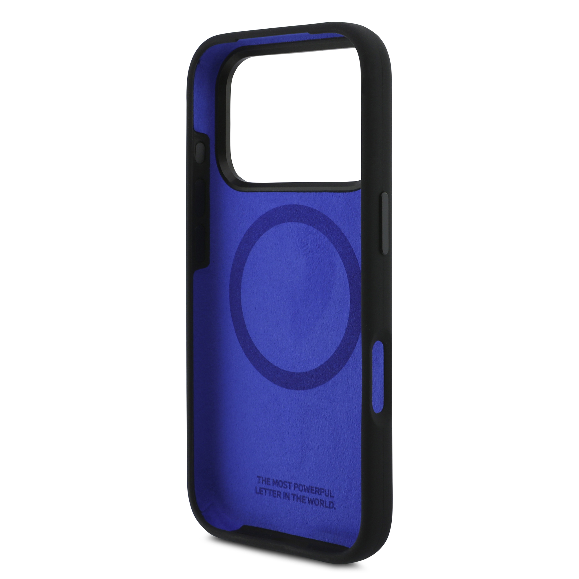 iPhone 17 Pro - BMW Silicone Vertical Logo Black - 7