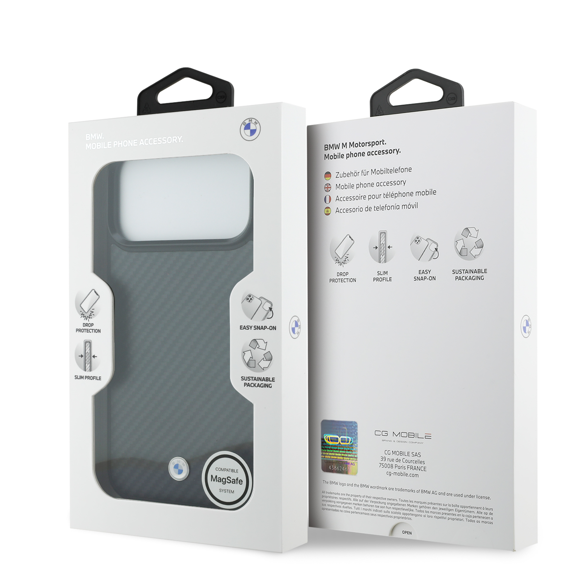 iPhone 17 Pro Max - BMW Kevlar Matt Black - 8