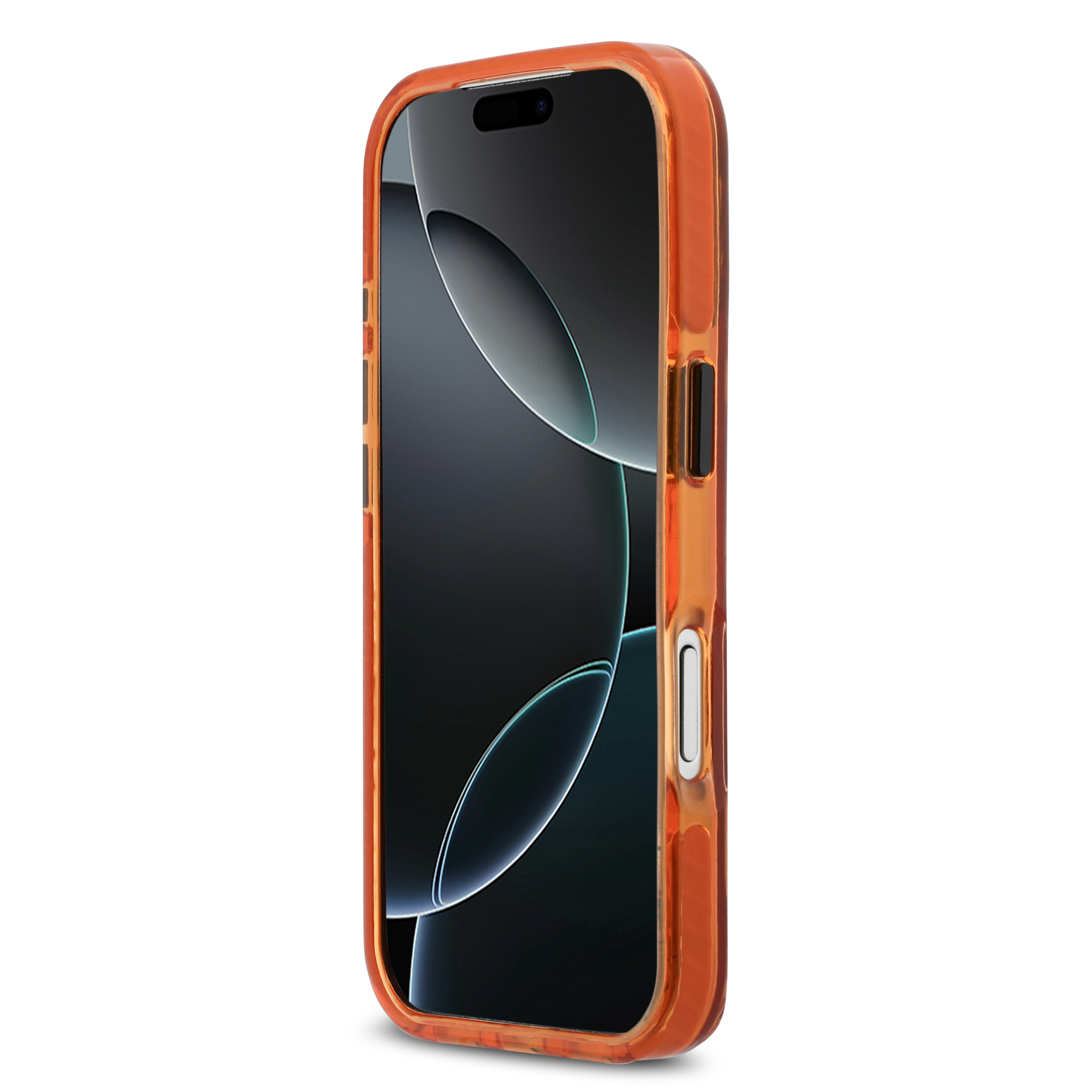 iPhone 17 Pro Max - BMW Shockproof Metal Logos Orange - 5