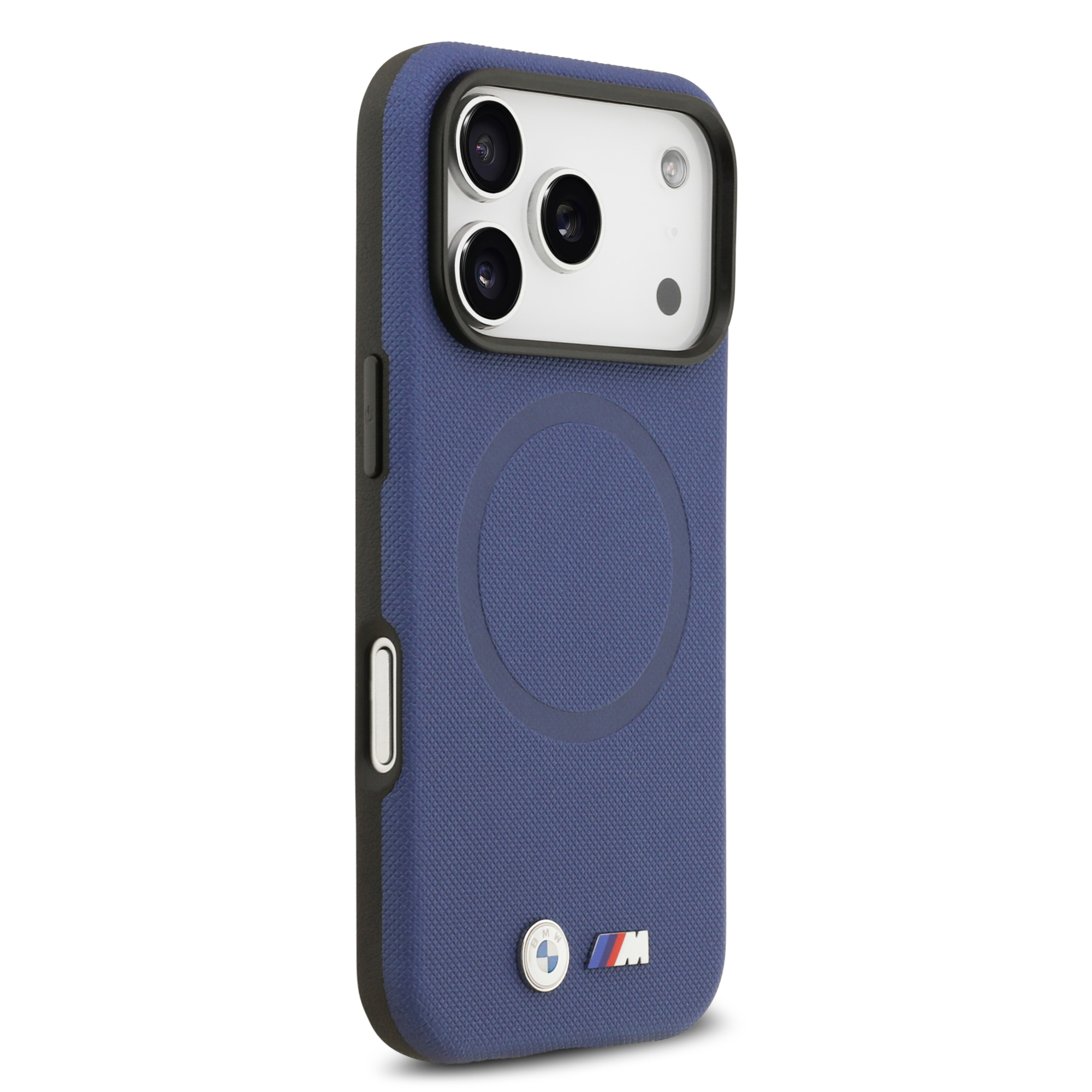 iPhone 17 Pro Max - BMW Leather Full Wrapped Navy - 4