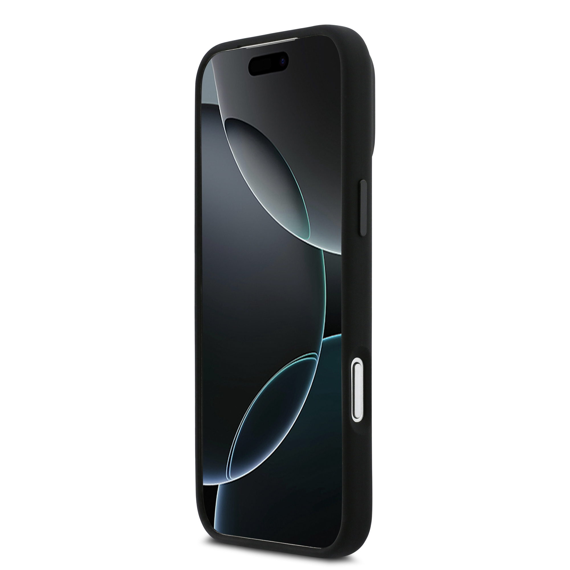 iPhone 17 Pro Max - BMW Silicone Vertical Logo Black - 5