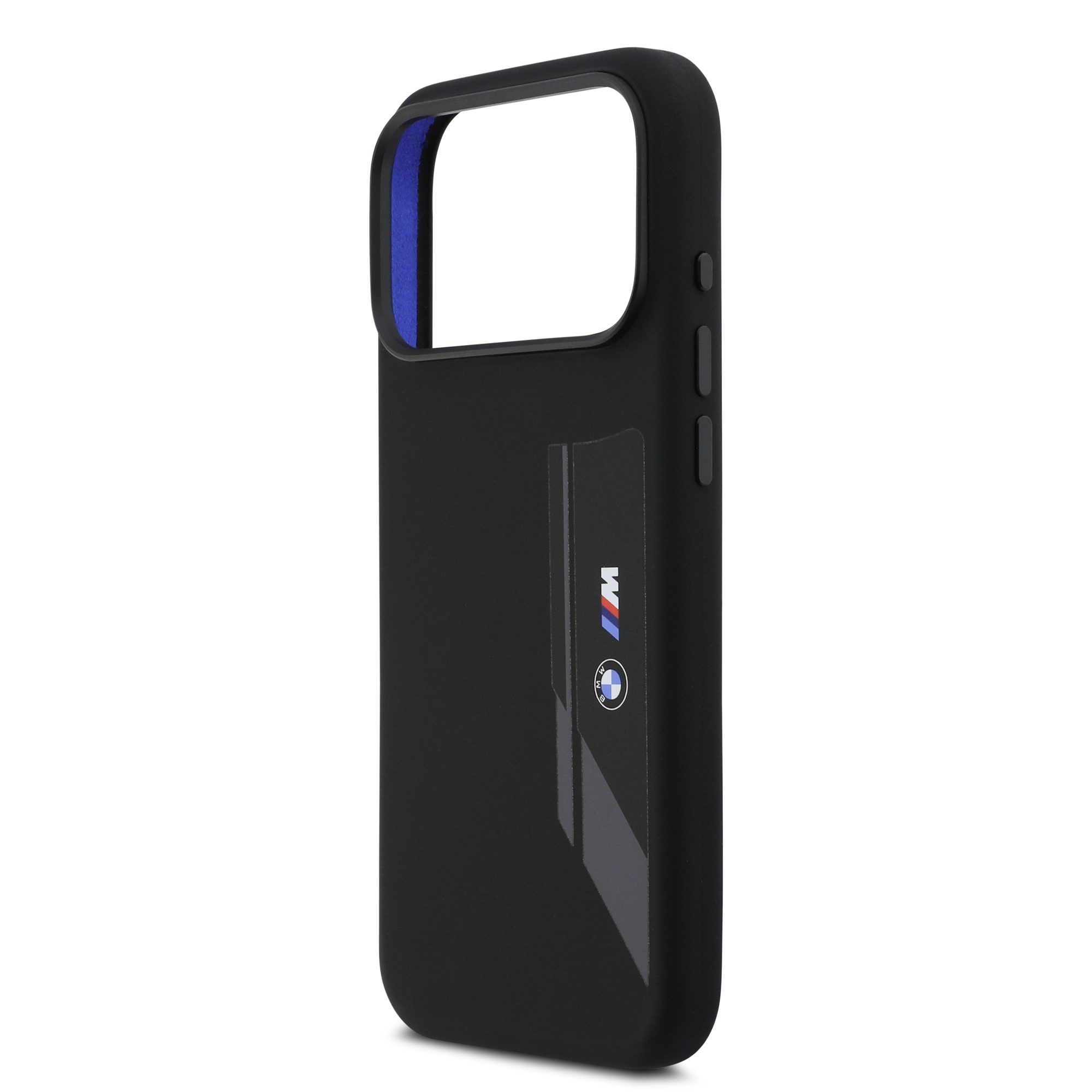 iPhone 17 Pro Max - BMW Silicone Vertical Logo Black - 6
