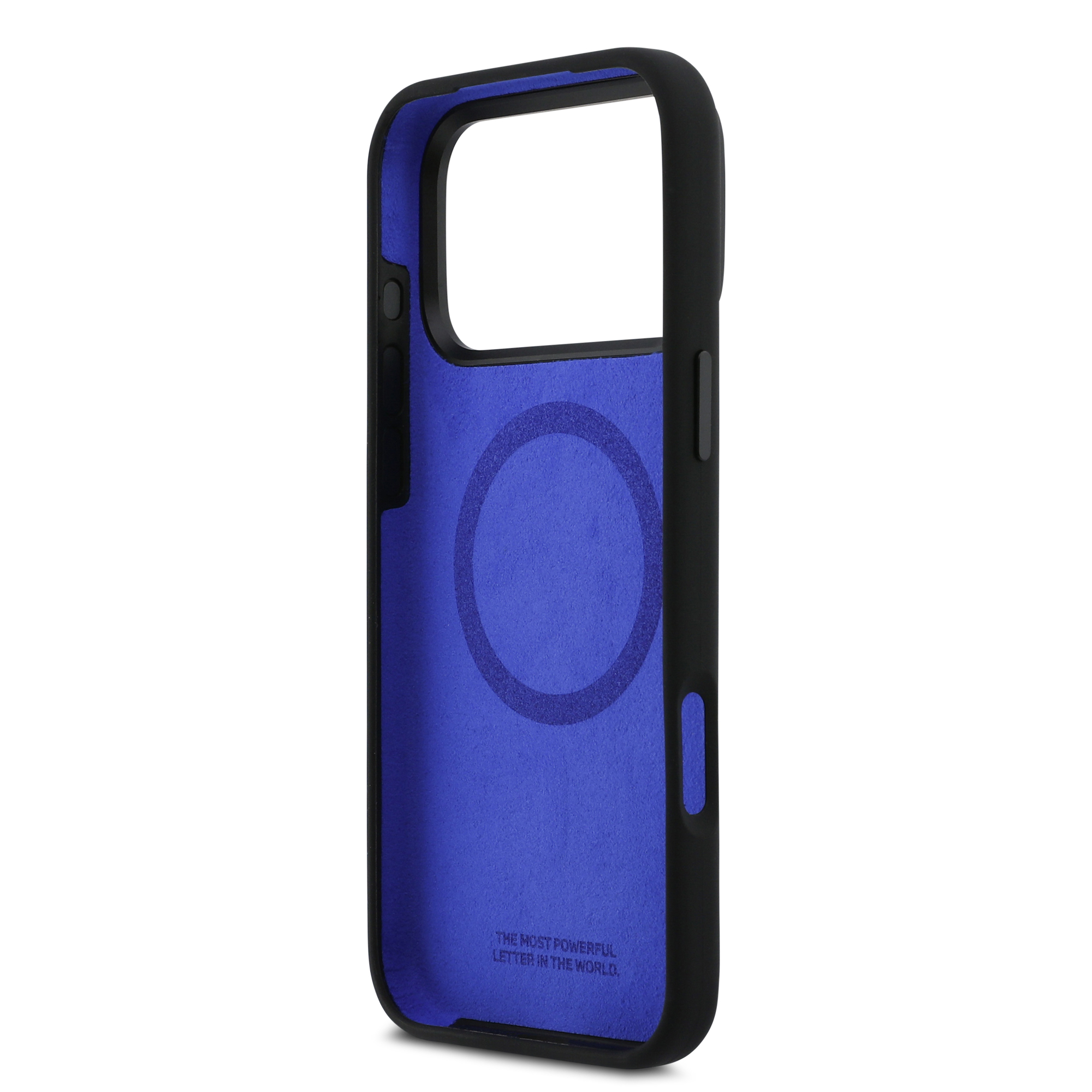 iPhone 17 Pro Max - BMW Silicone Vertical Logo Black - 7