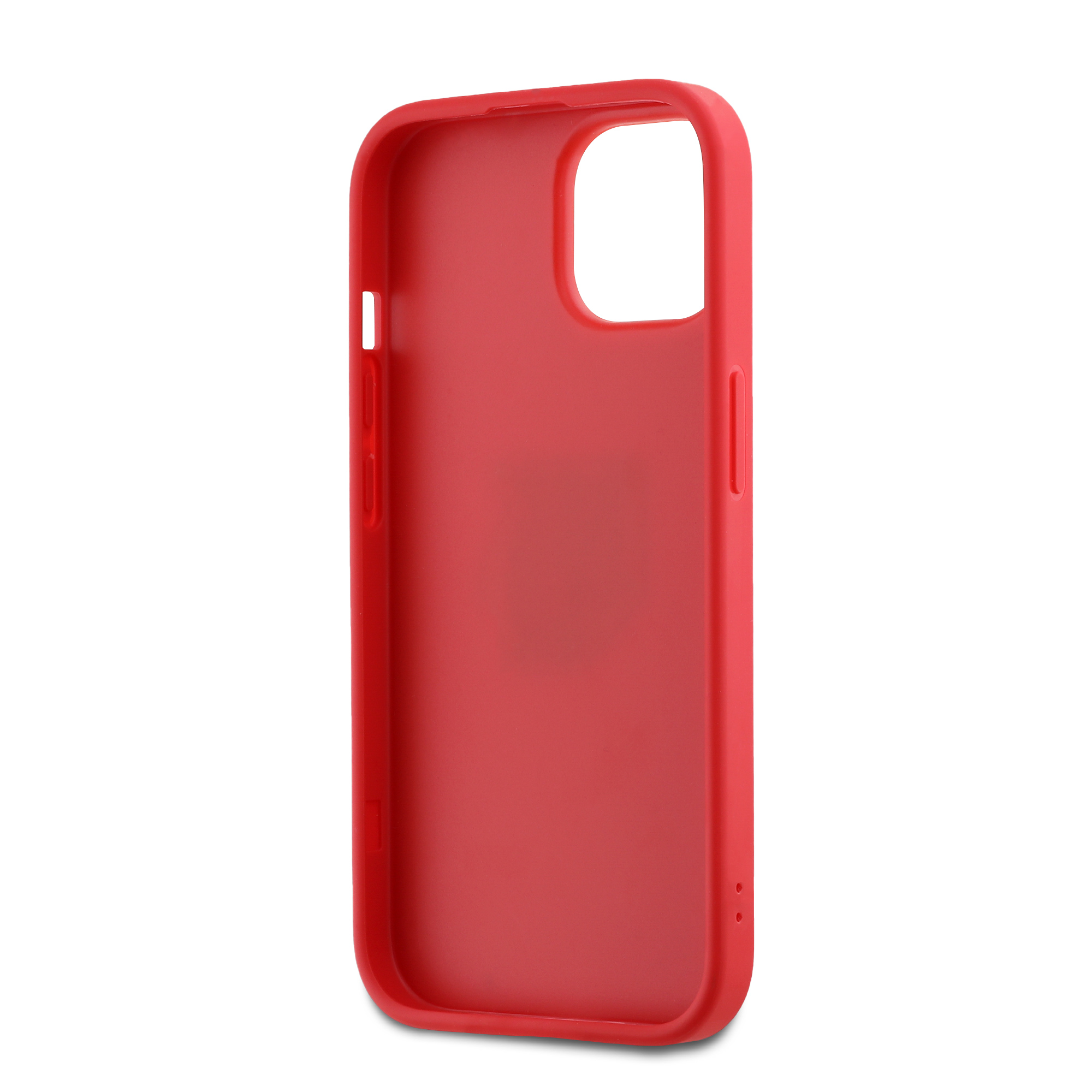 iPhone 15 - DKNY Leather Wrist Strap Stack Logo Pink - 6