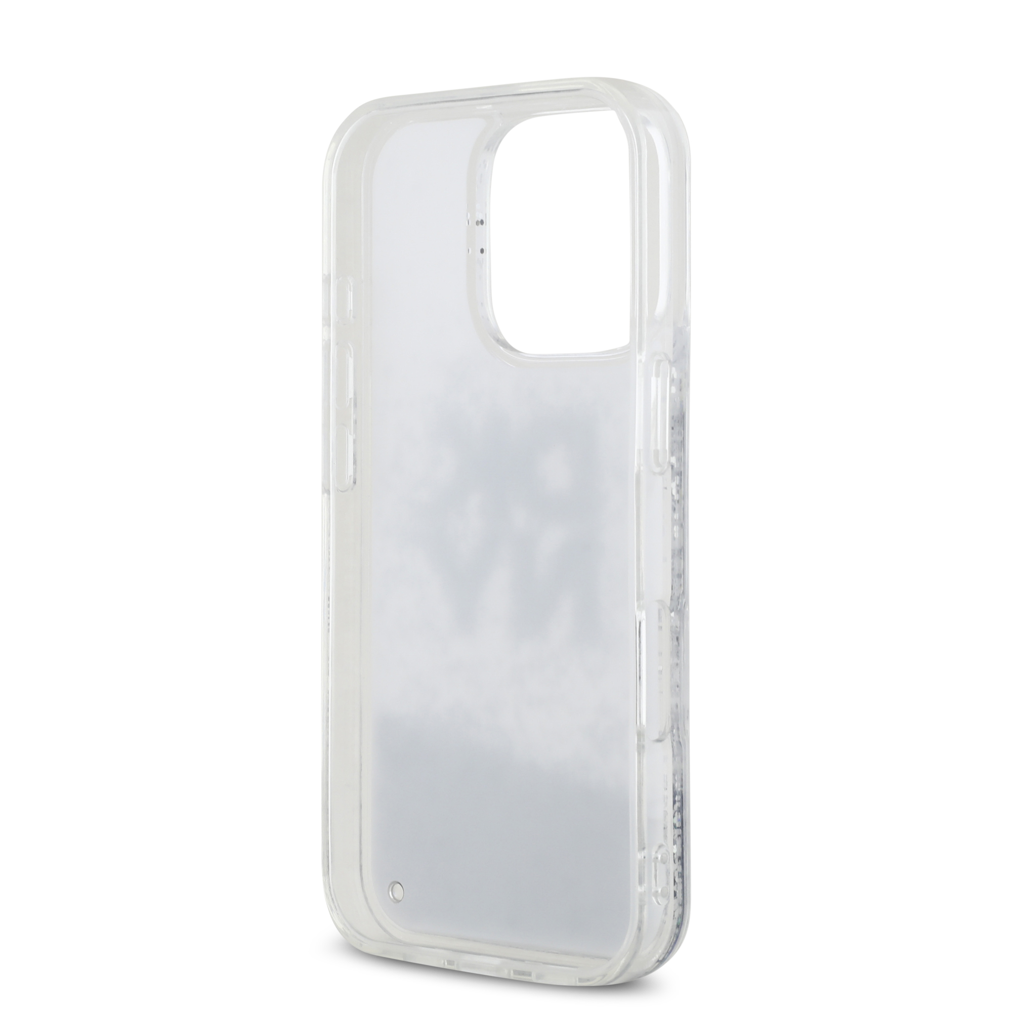iPhone 16 Pro Max - DKNY Liquid Glitters Stack Logo White - 7