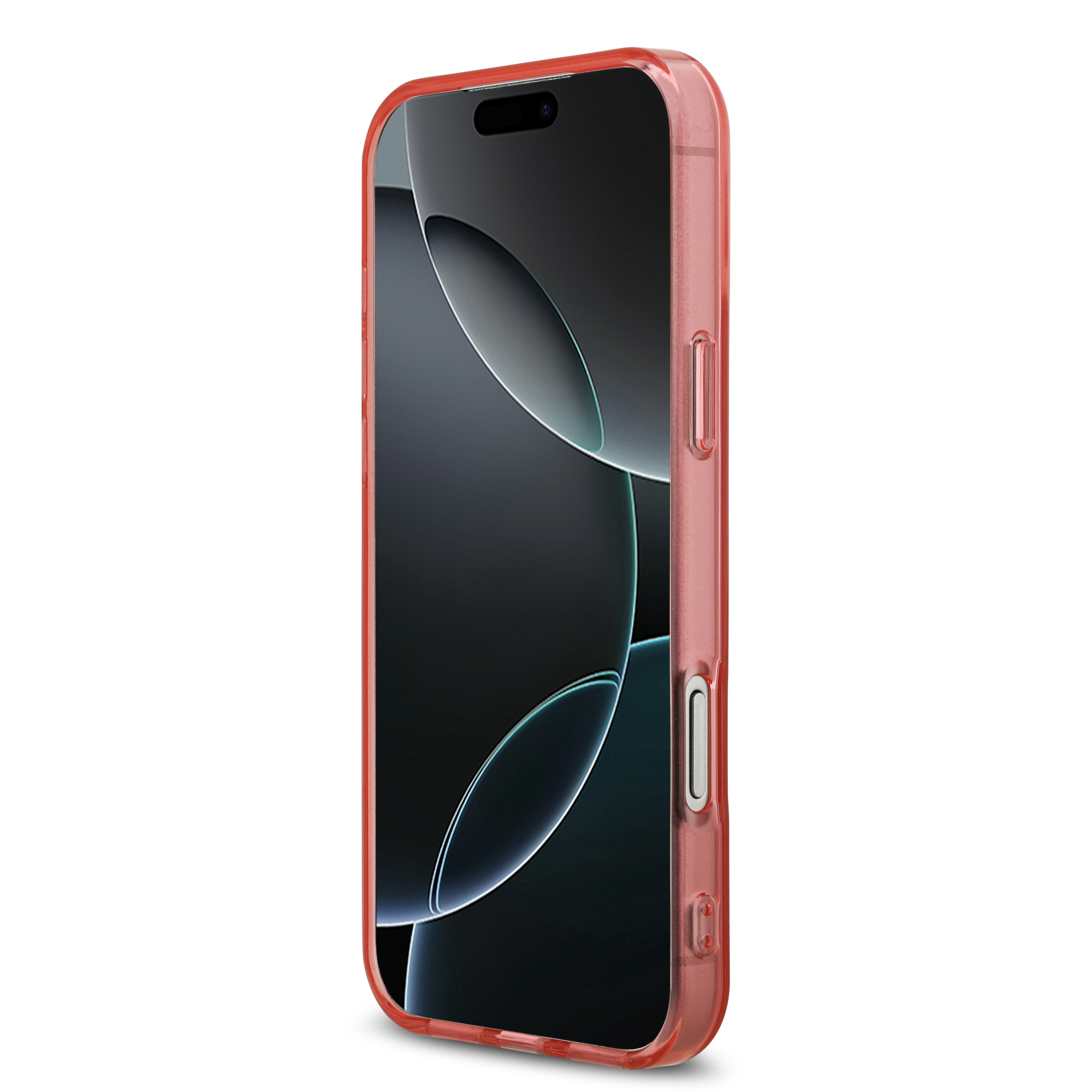 iPhone 17 Pro Max - DKNY PC/TPU Tonal Stack Logo Pink - 5
