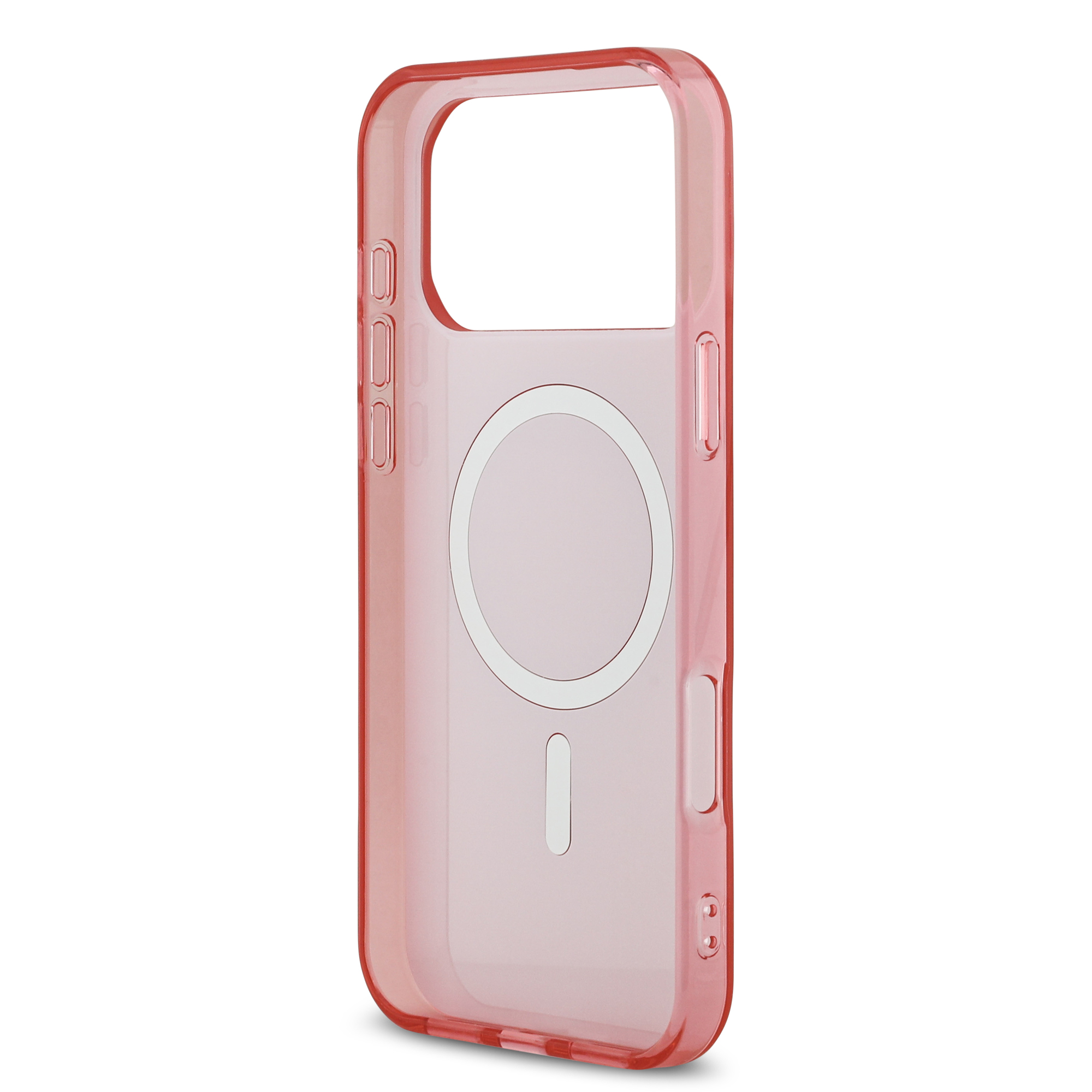 iPhone 17 Pro Max - DKNY PC/TPU Tonal Stack Logo Pink - 7