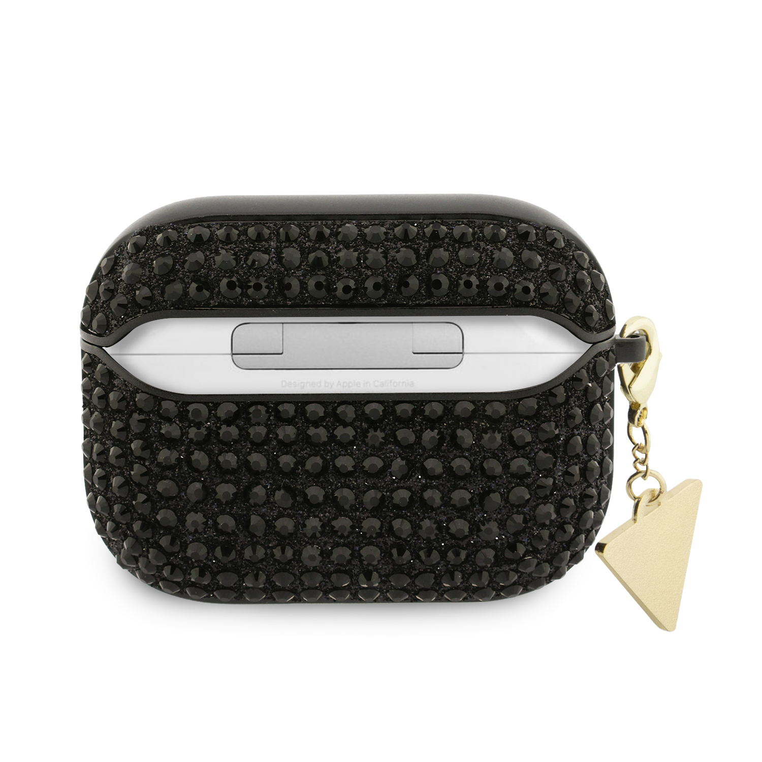 AirPods Pro 3 - GUESS Rhinestone Triangle Charm Black - 2