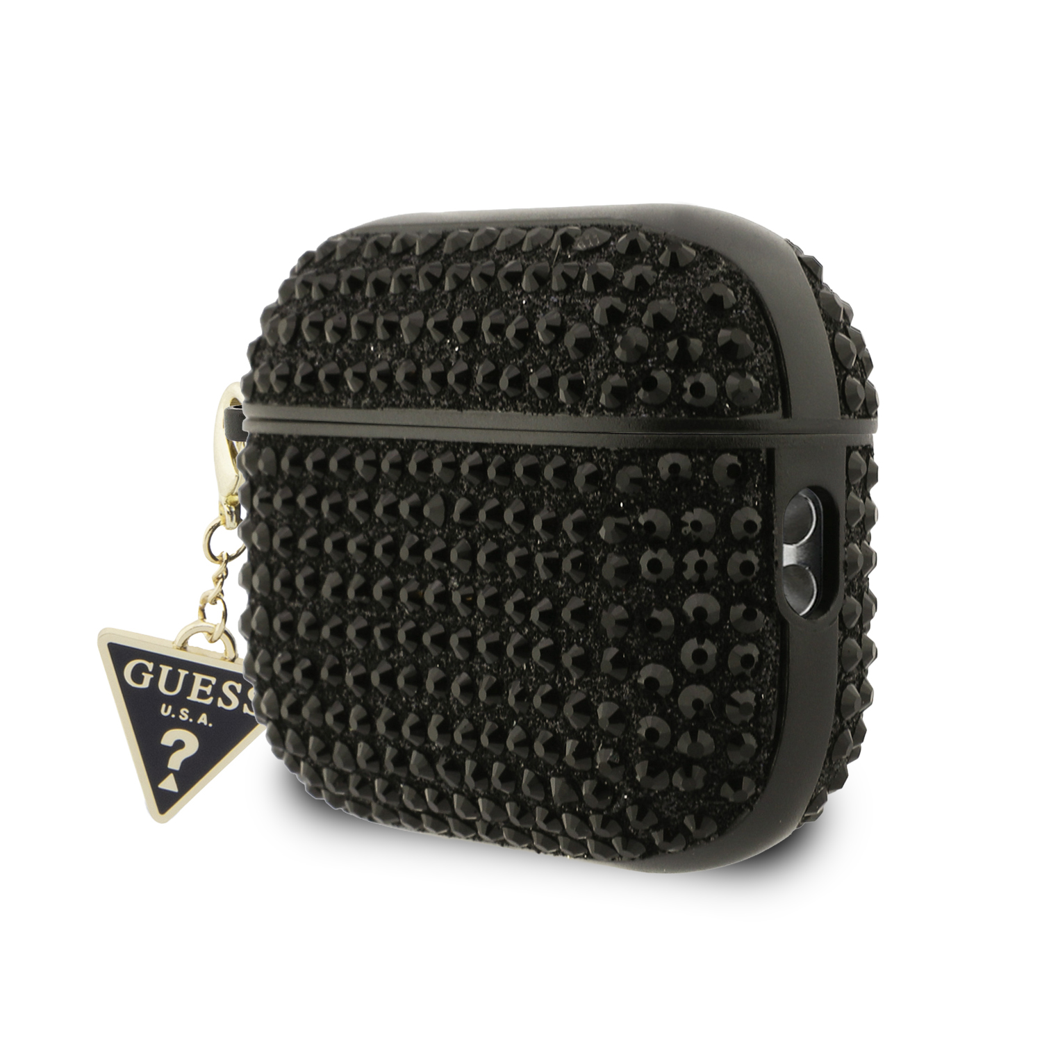 AirPods Pro 3 - GUESS Rhinestone Triangle Charm Black - 3