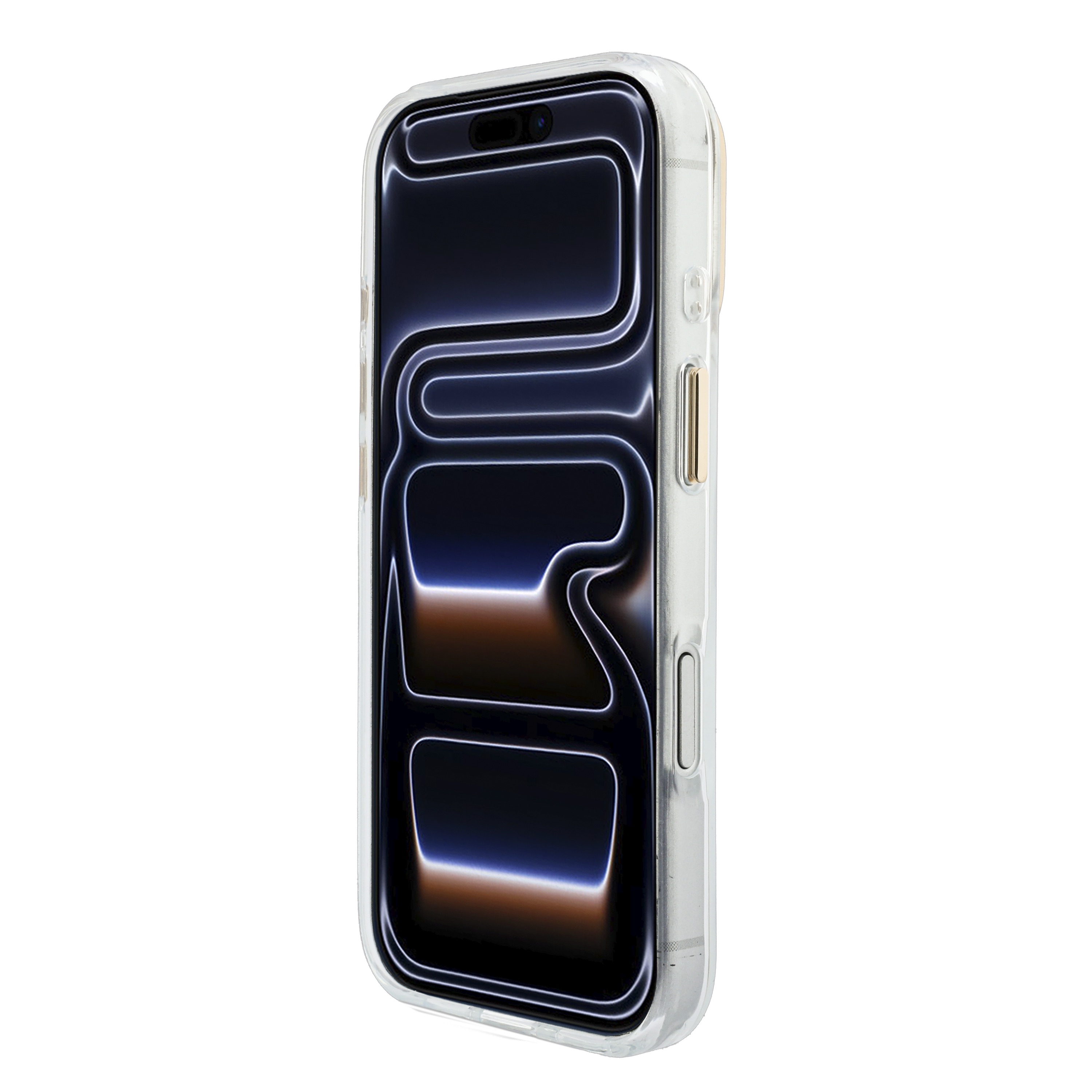 iPhone 17 Pro - GUESS Script Metal White - 5