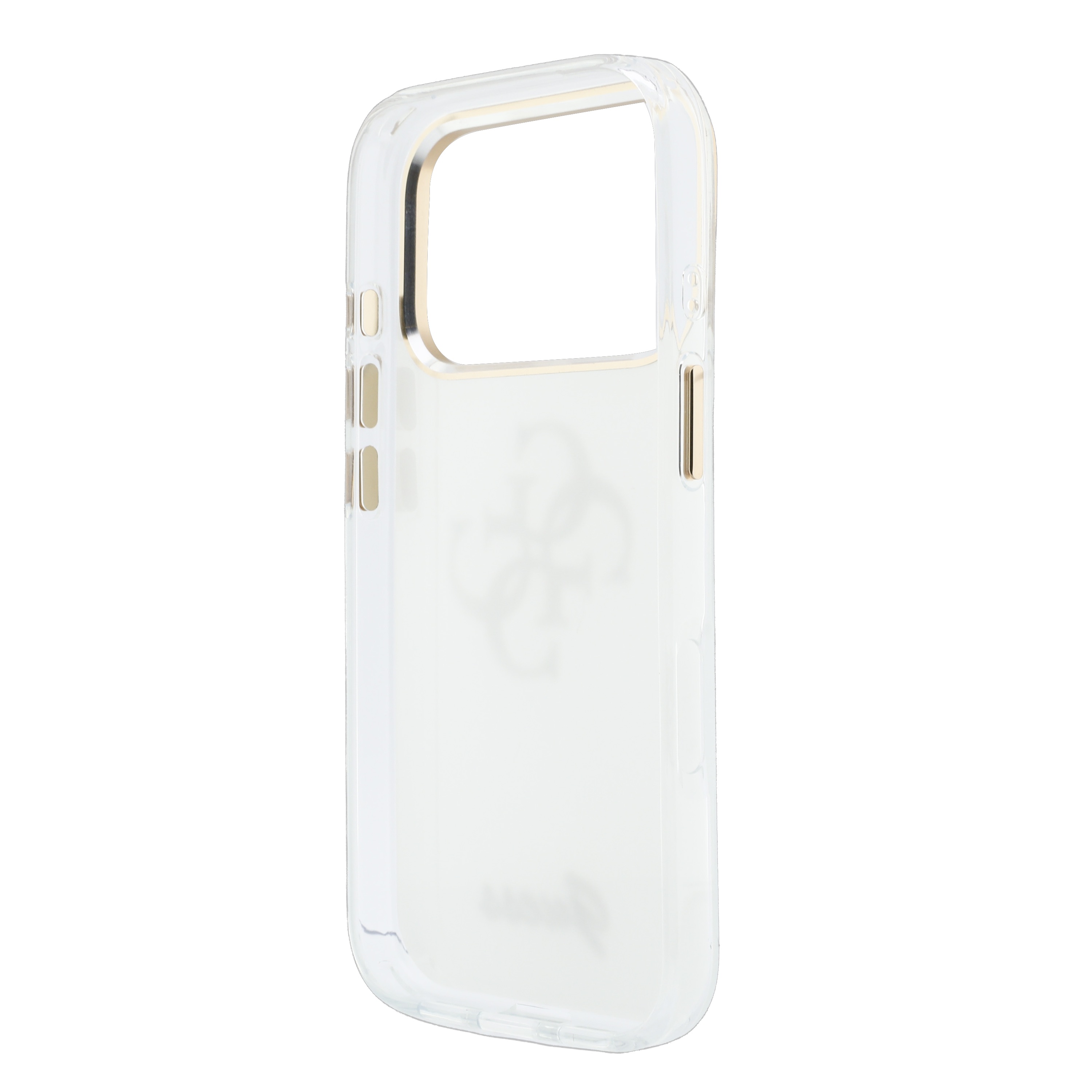 iPhone 17 Pro - GUESS Script Metal White - 7