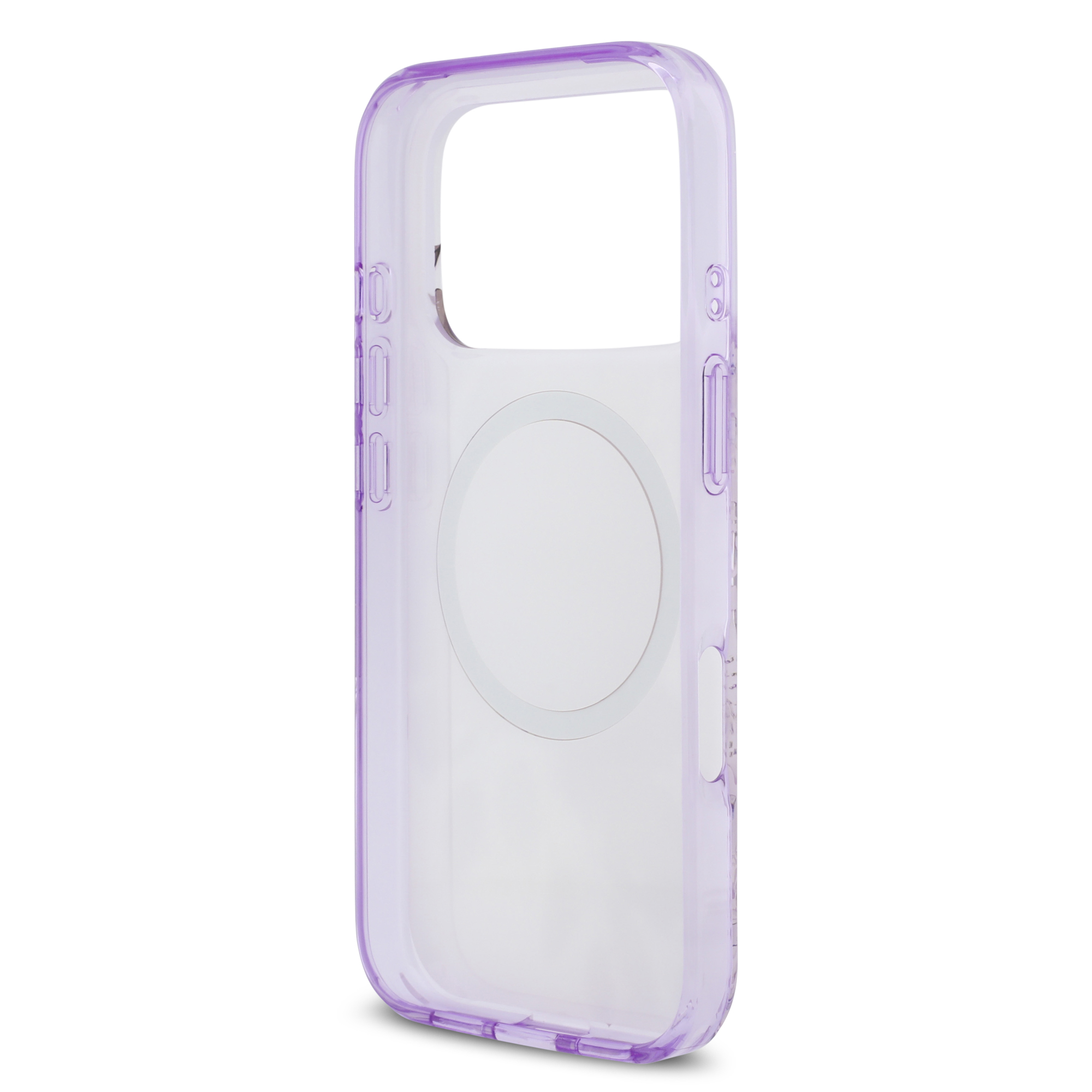iPhone 17 Pro - GUESS Flower Tonal Circle Purple - 7