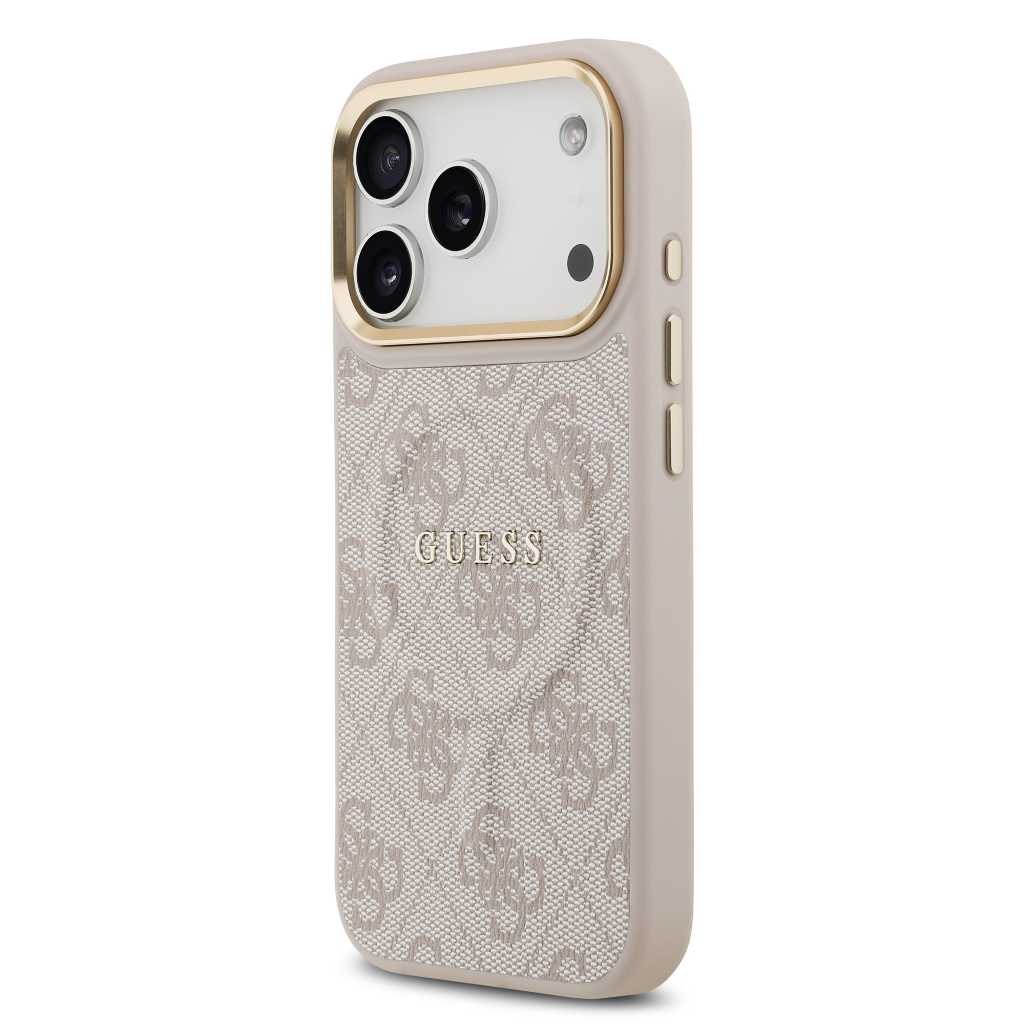 iPhone 17 Pro - GUESS Leather With Classic Logo Pink - 2