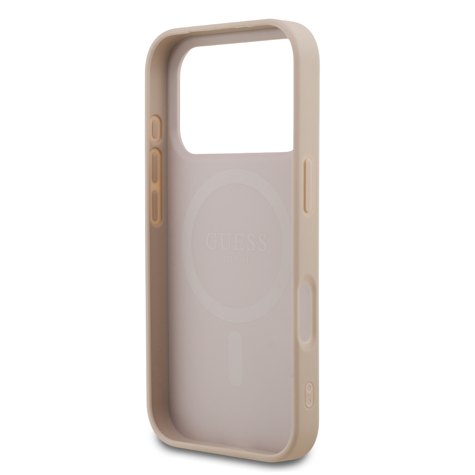iPhone 17 Pro - GUESS Leather 4G Small Classic Pink - 7