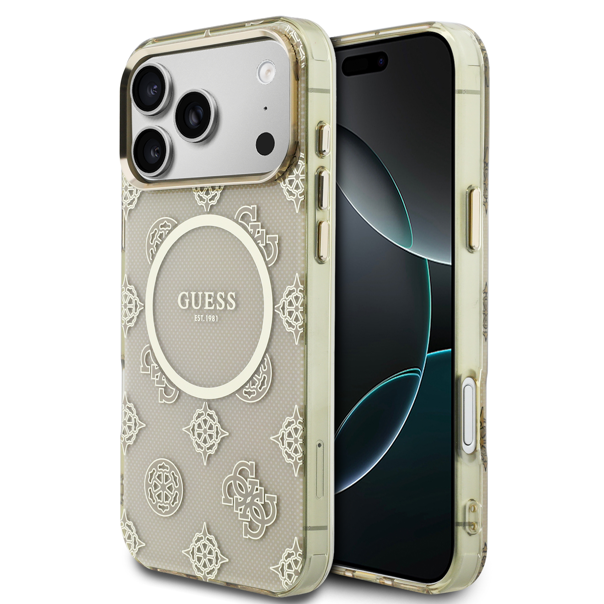 iPhone 17 Pro Max - GUESS Peony Dot Beige - 2