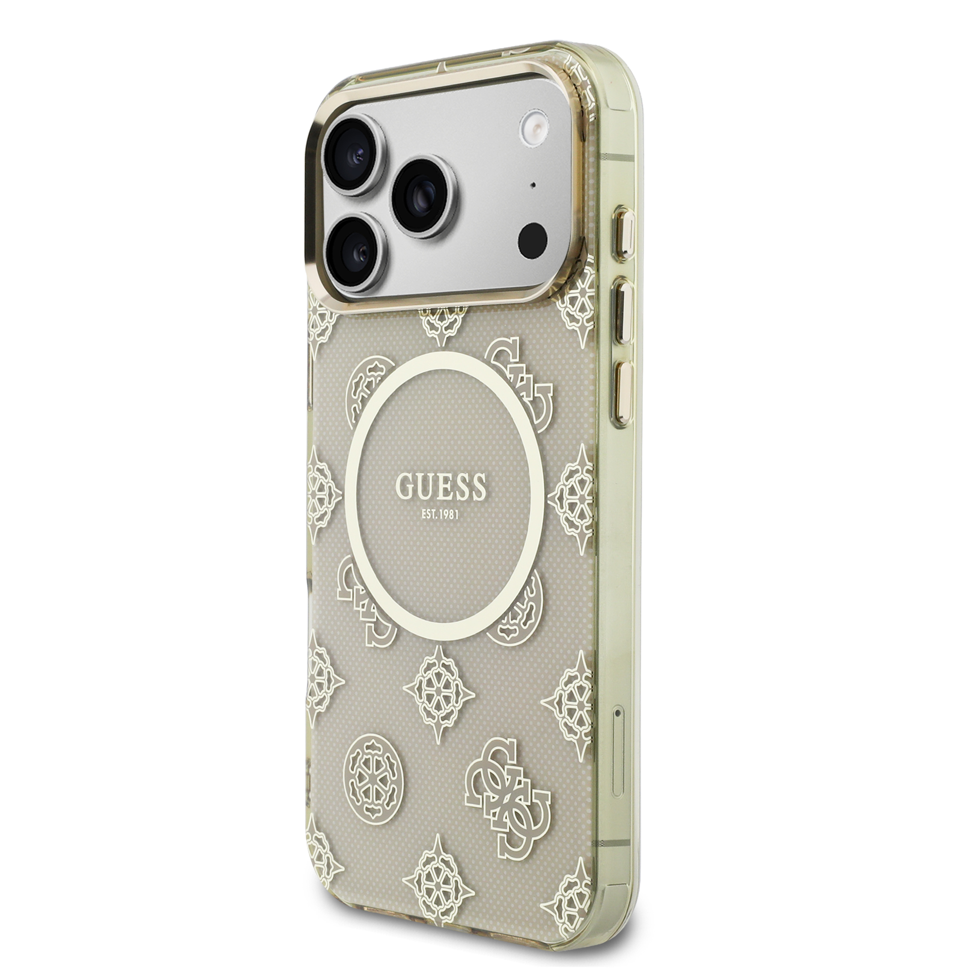 iPhone 17 Pro Max - GUESS Peony Dot Beige - 3