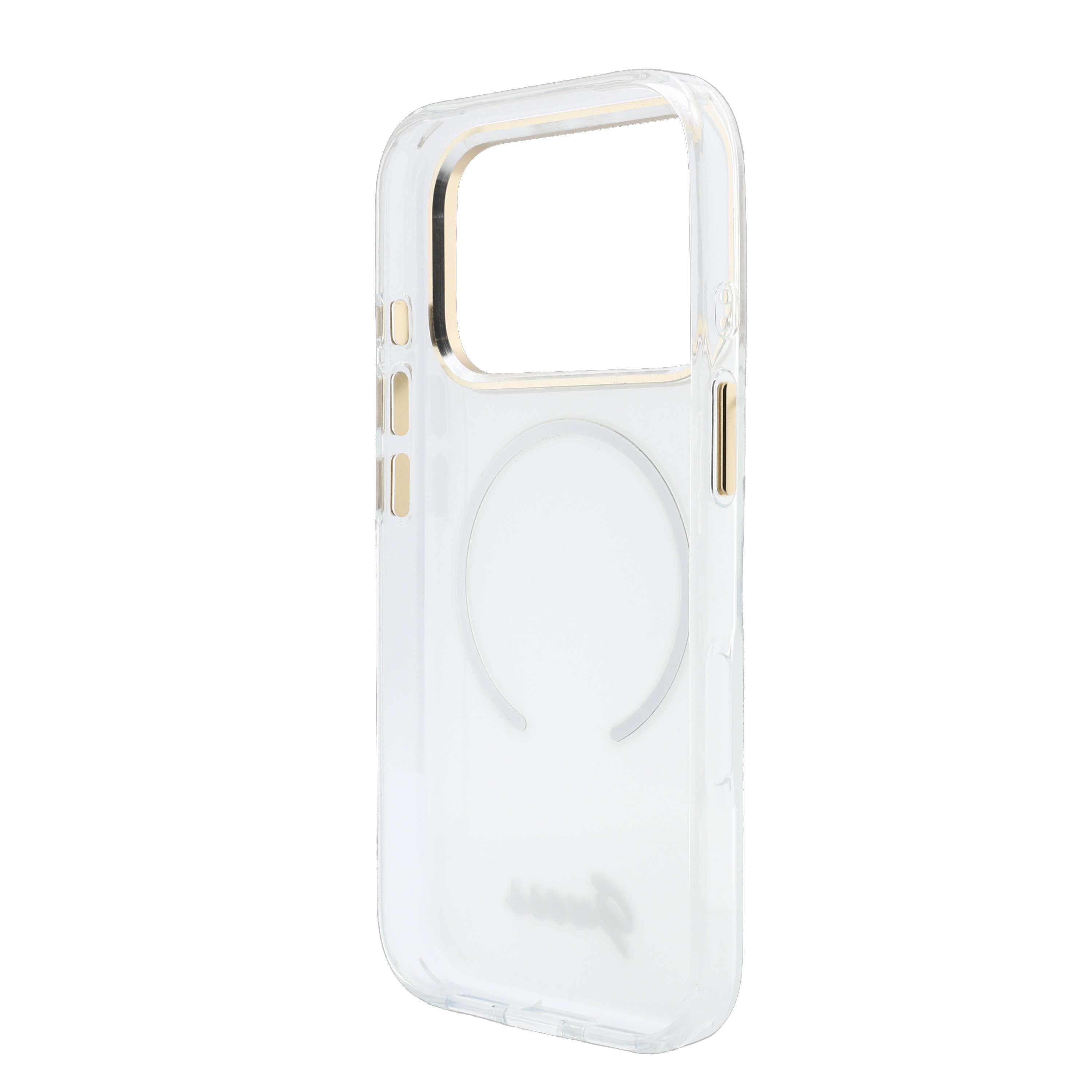 iPhone 17 Pro Max - GUESS Gradient Script Metal White - 2