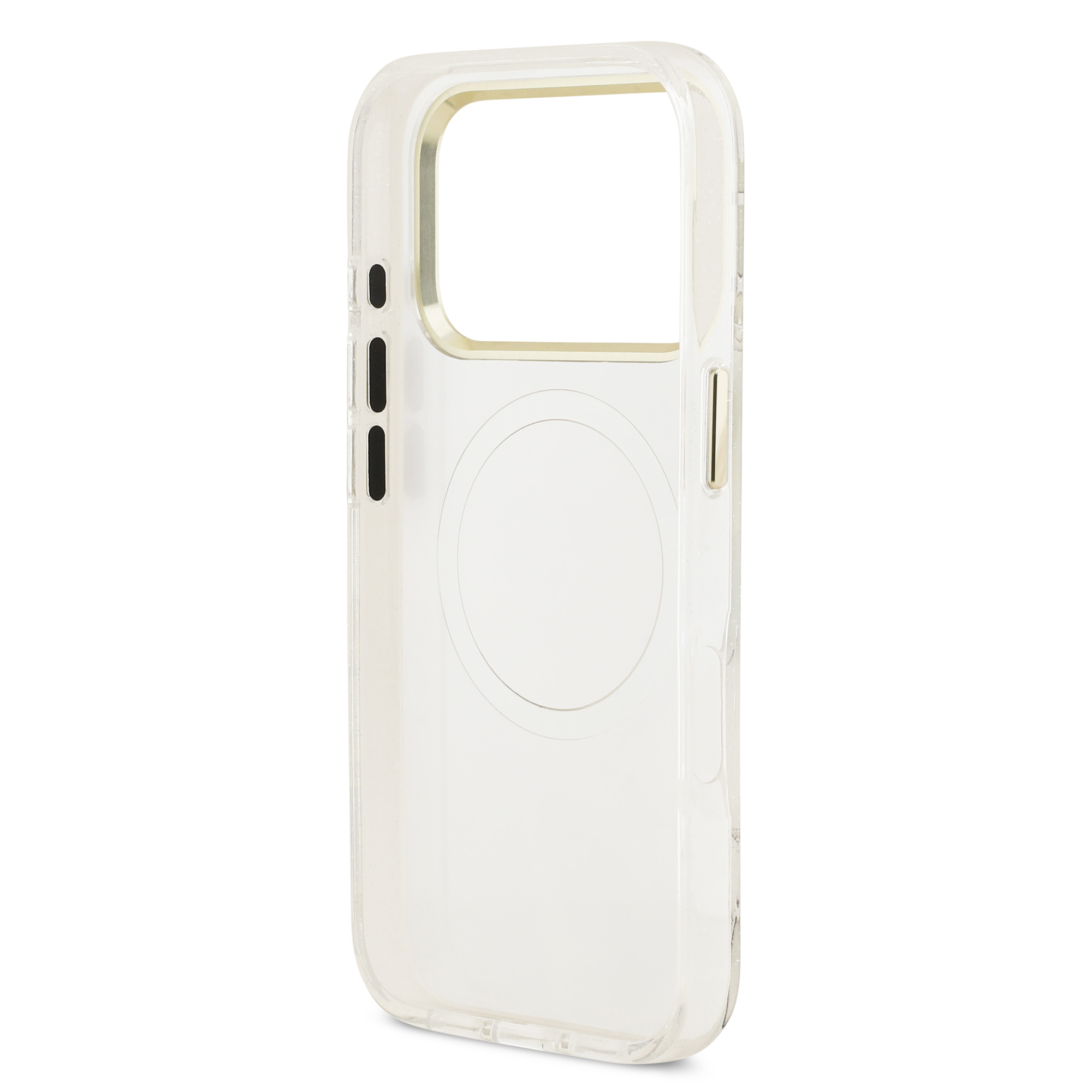 iPhone 17 Pro Max - GUESS Glitter Flowers Triangle White - 7