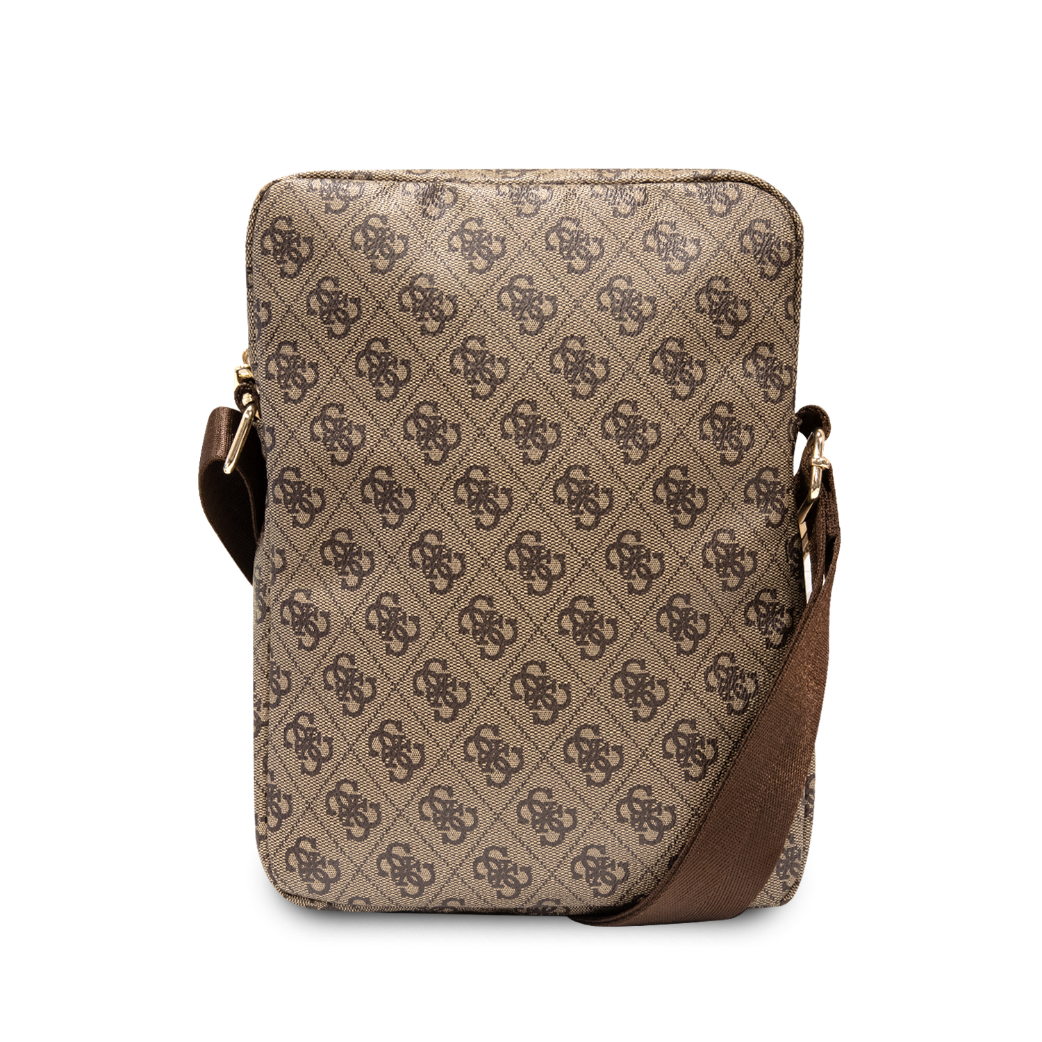 Tablet Bag 10 - GUESS 4G Stripes Brown - 3