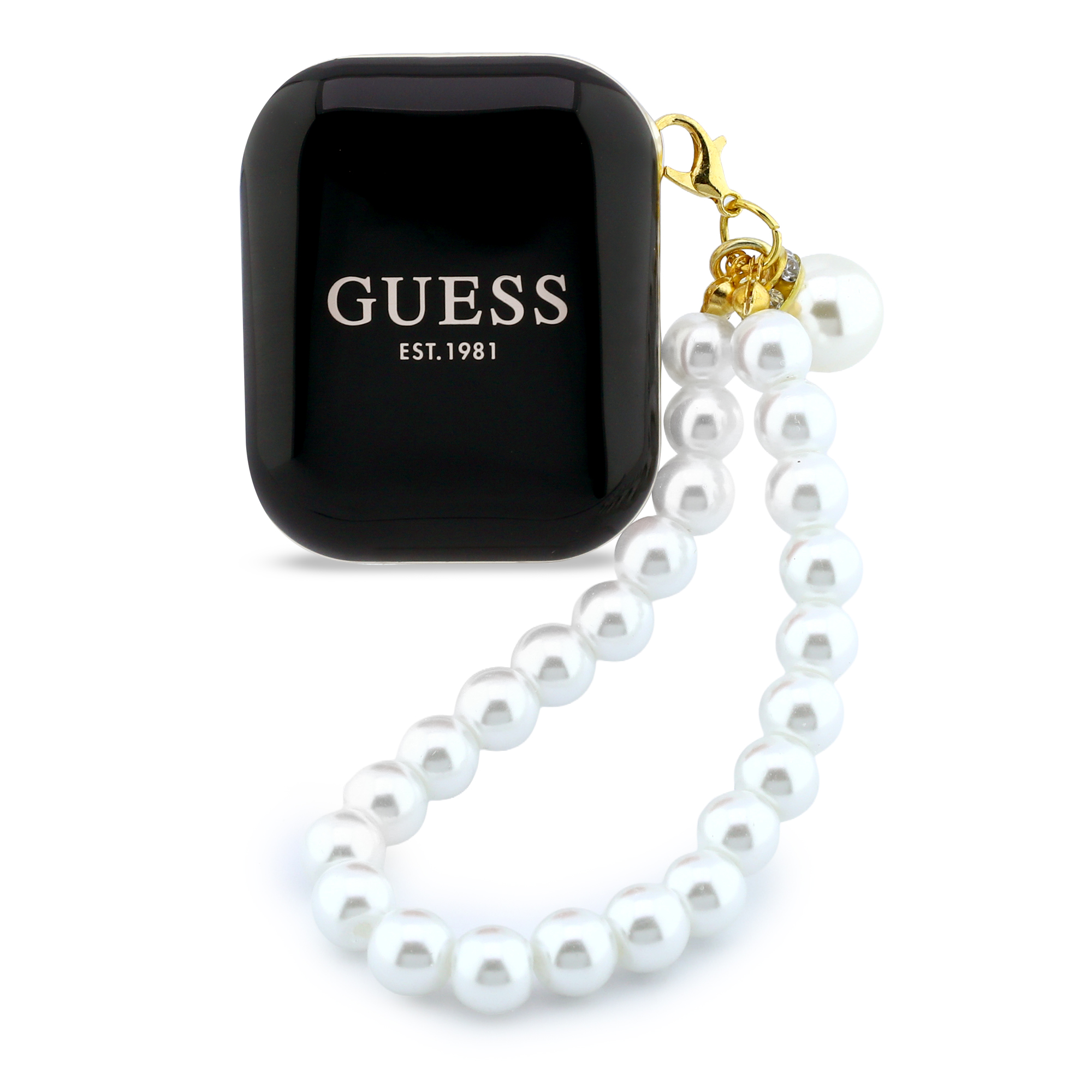 TWS Earbuds - GUESS Pearl Strap Black - 2