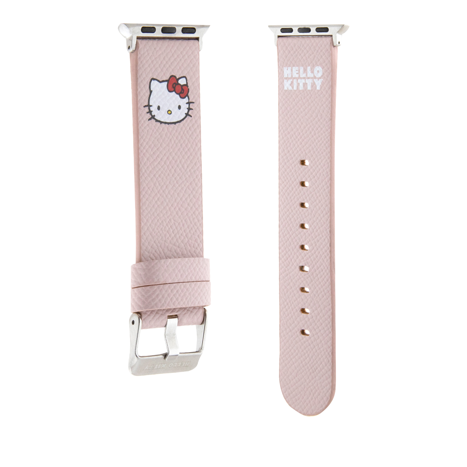 Apple Watch 40/41mm - HELLO KITTY Leather Strap Kitty Head Pink - 3