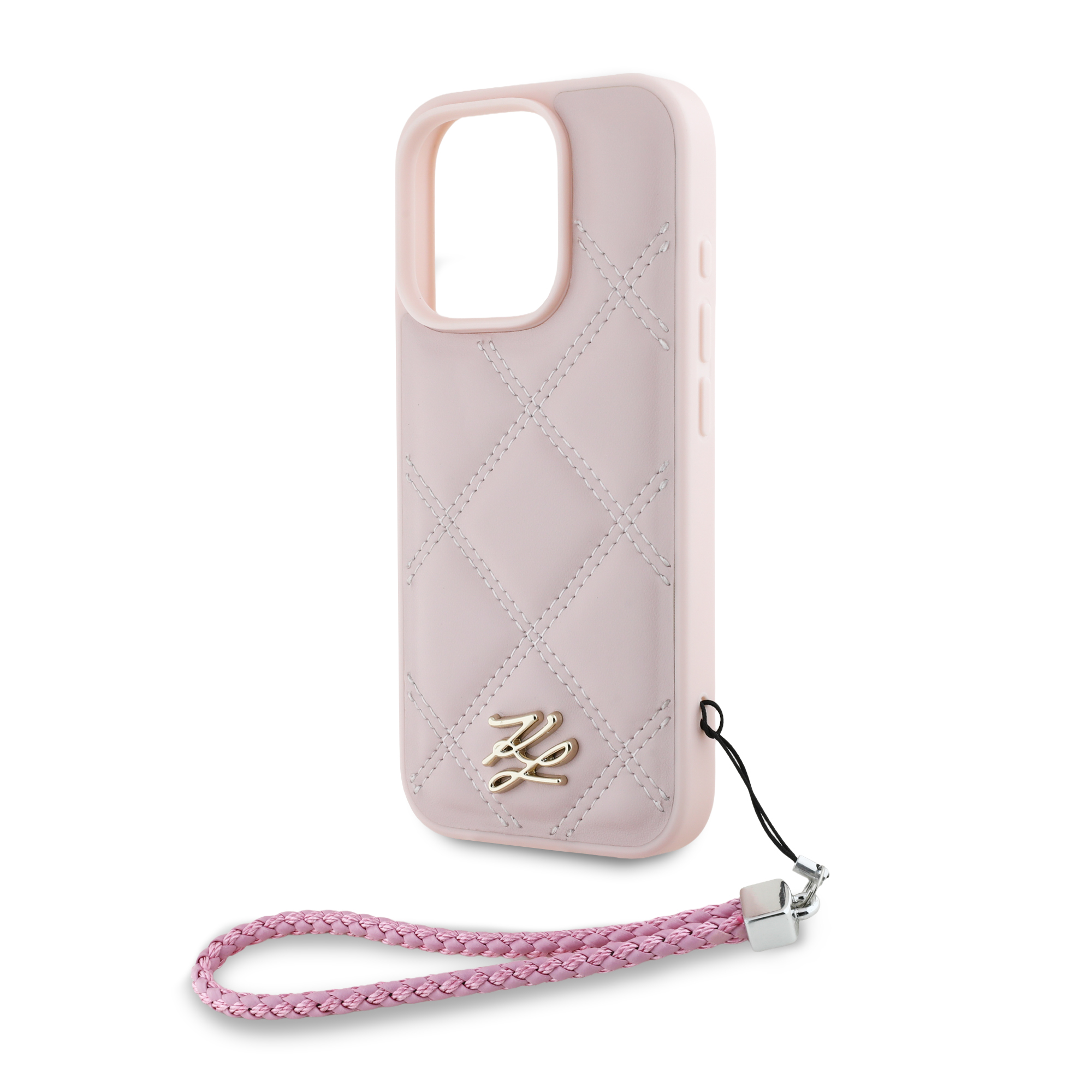 iPhone 16 Pro Max - KARL LAGERFELD Small Initials With Strap Pink - 5