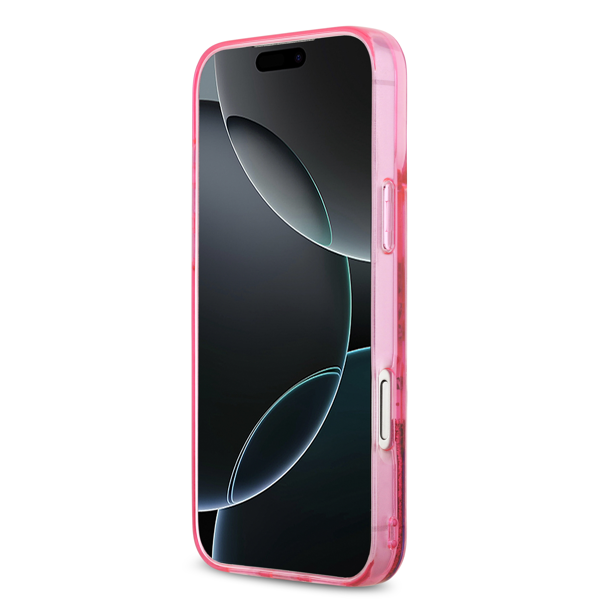 iPhone 17 Pro Max - KARL LAGERFELD Liquid Glitter Fuchsia - 5