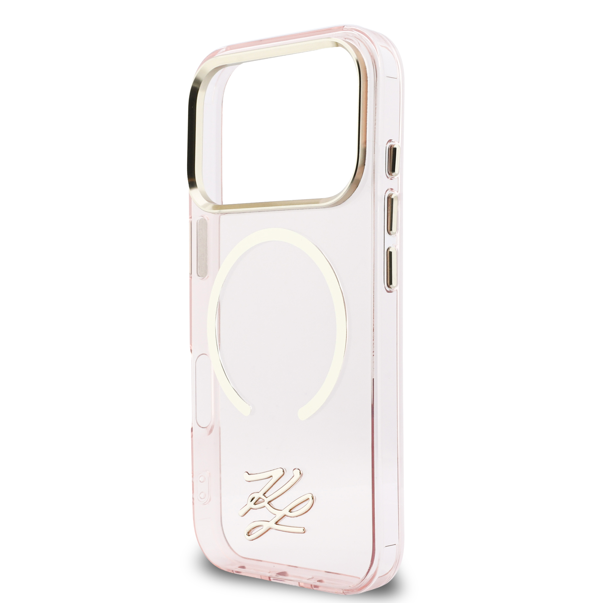iPhone 17 Pro - KARL LAGERFELD Script Logo Pink - 6