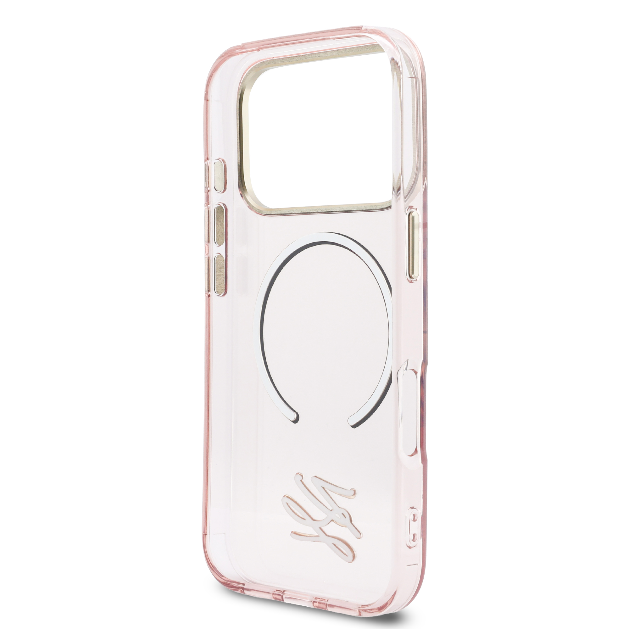 iPhone 17 Pro - KARL LAGERFELD Script Logo Pink - 7
