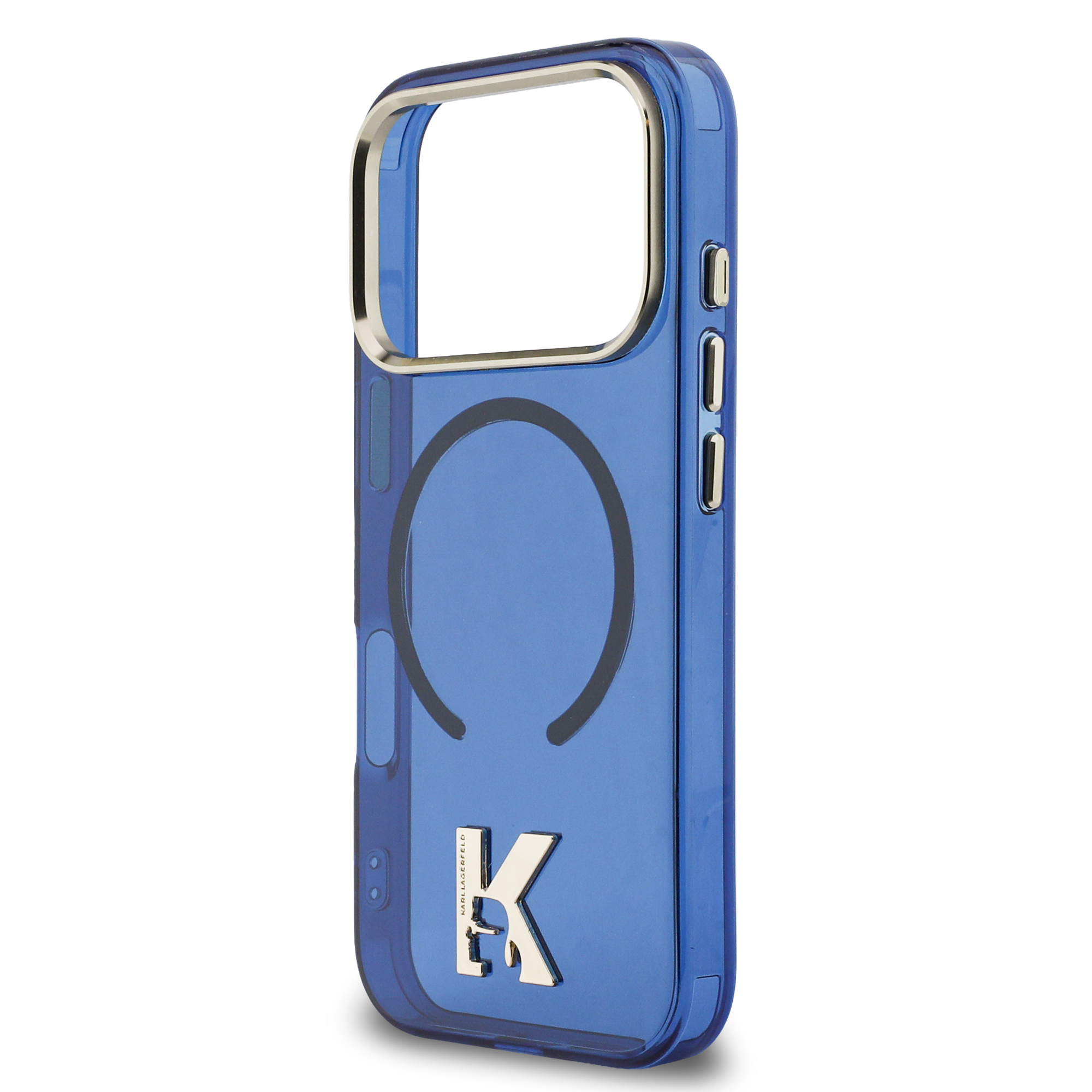 iPhone 17 Pro - KARL LAGERFELD Head Logo Blue - 6