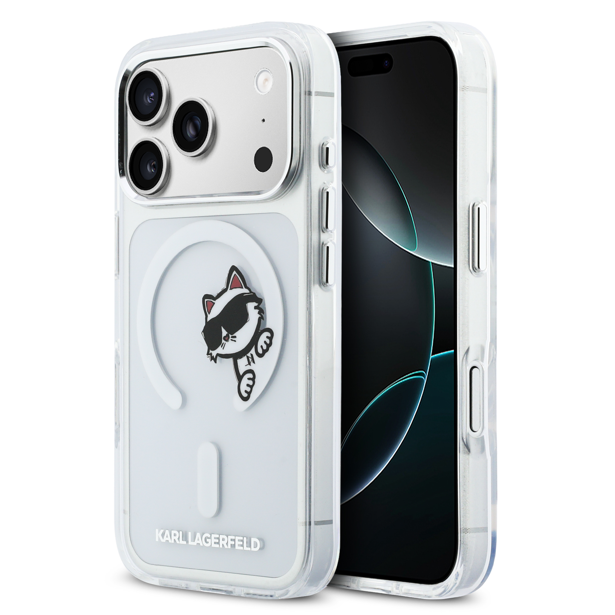 iPhone 17 Pro - KARL LAGERFELD Choupette Peekaboo Transparent - 2