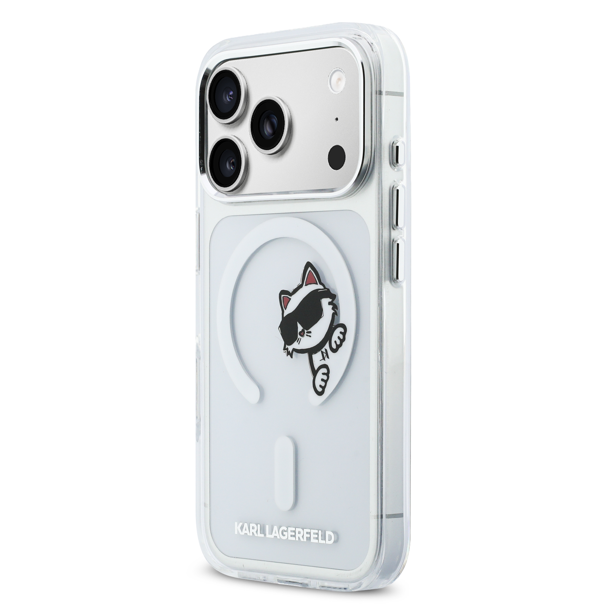 iPhone 17 Pro - KARL LAGERFELD Choupette Peekaboo Transparent - 3