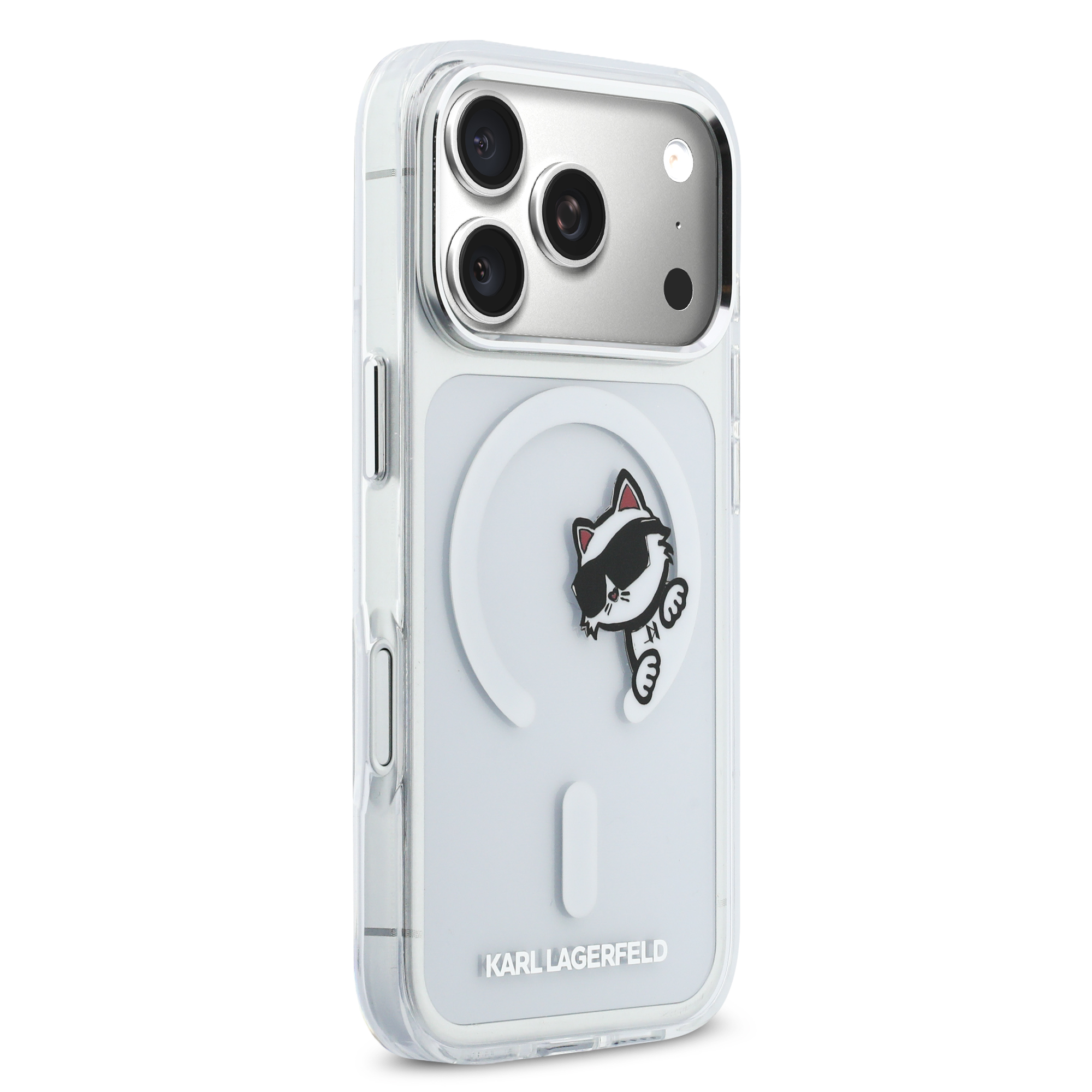 iPhone 17 Pro - KARL LAGERFELD Choupette Peekaboo Transparent - 4