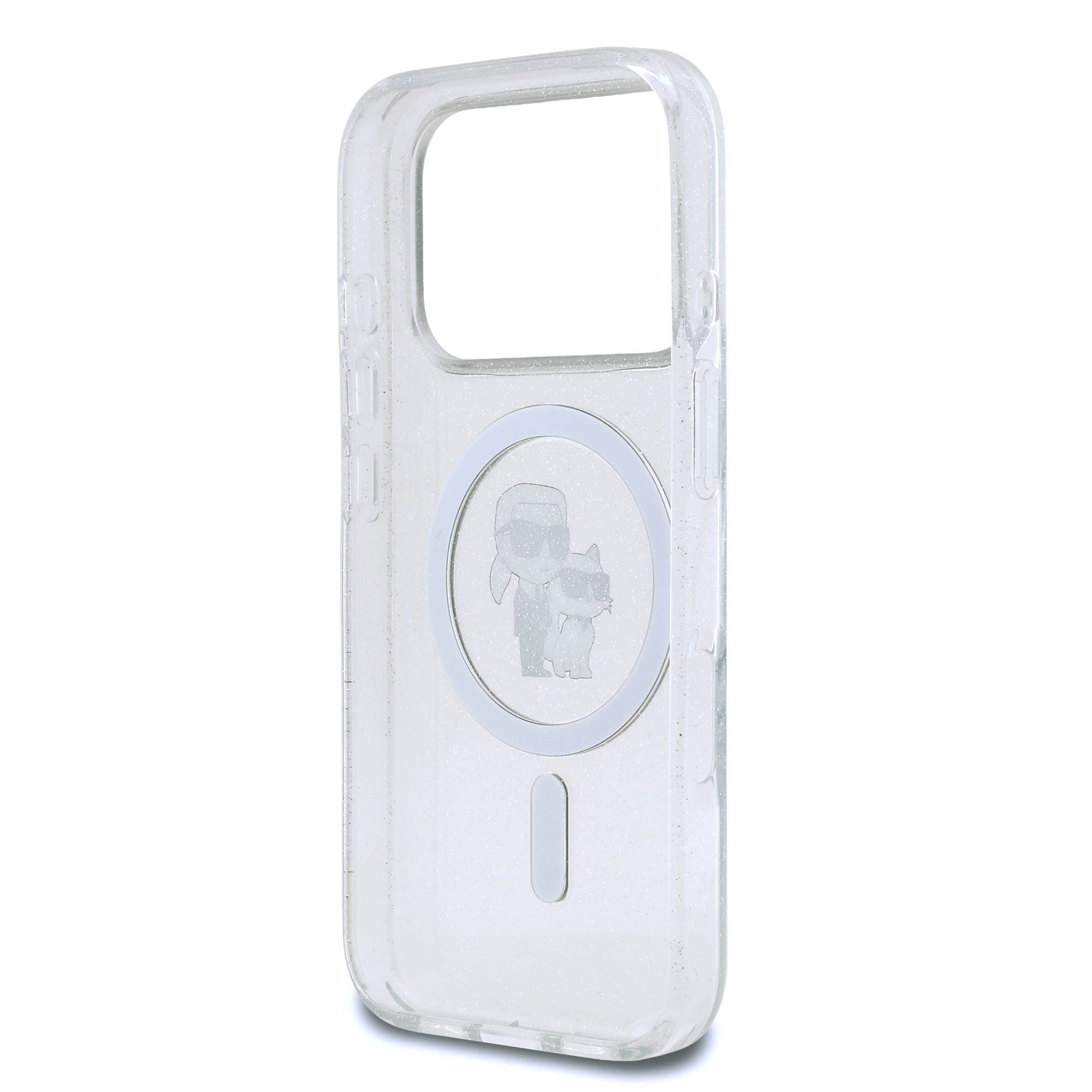 iPhone 17 Pro - KARL LAGERFELD Glitter Transparent - 7