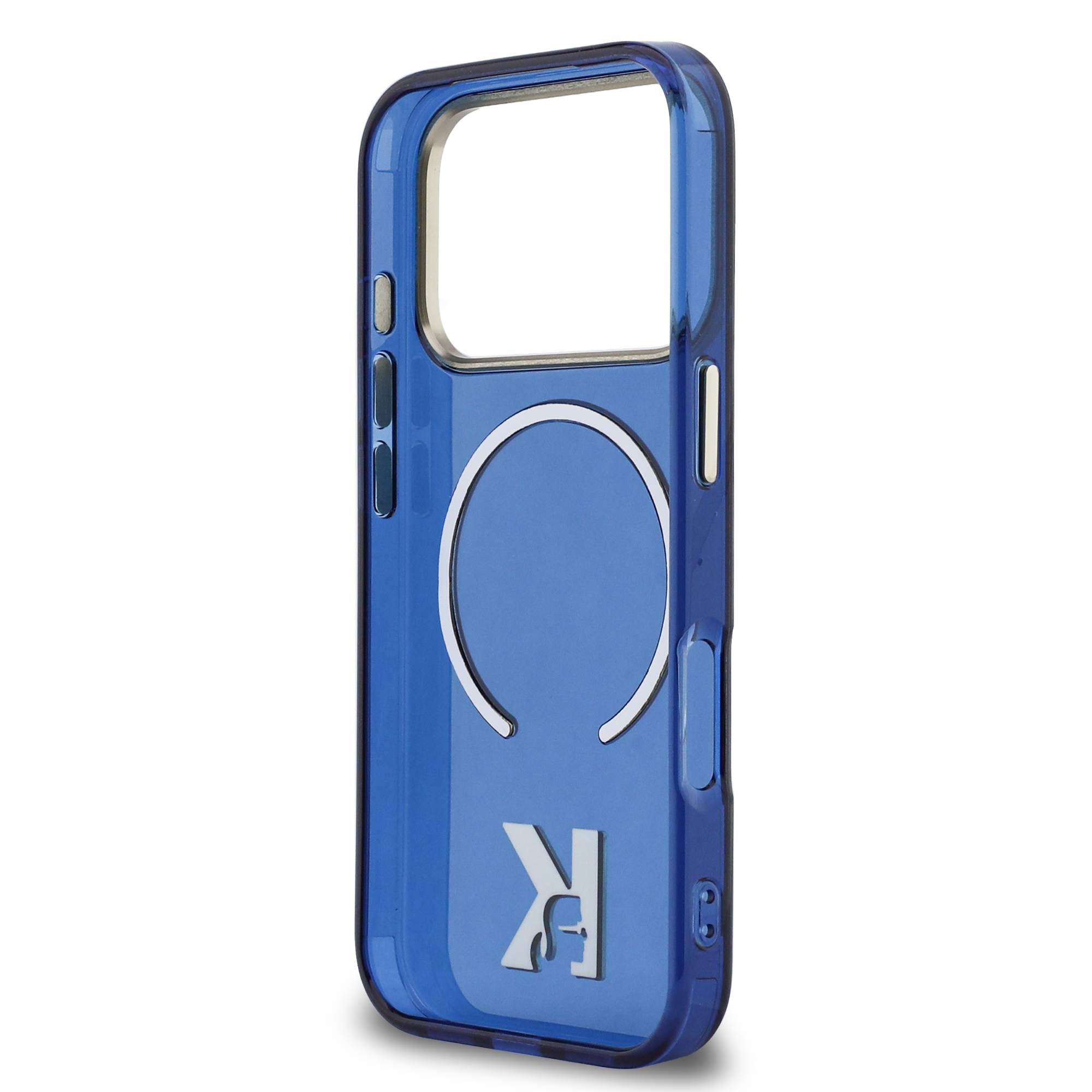 iPhone 17 Pro Max - KARL LAGERFELD Head Logo Blue - 7