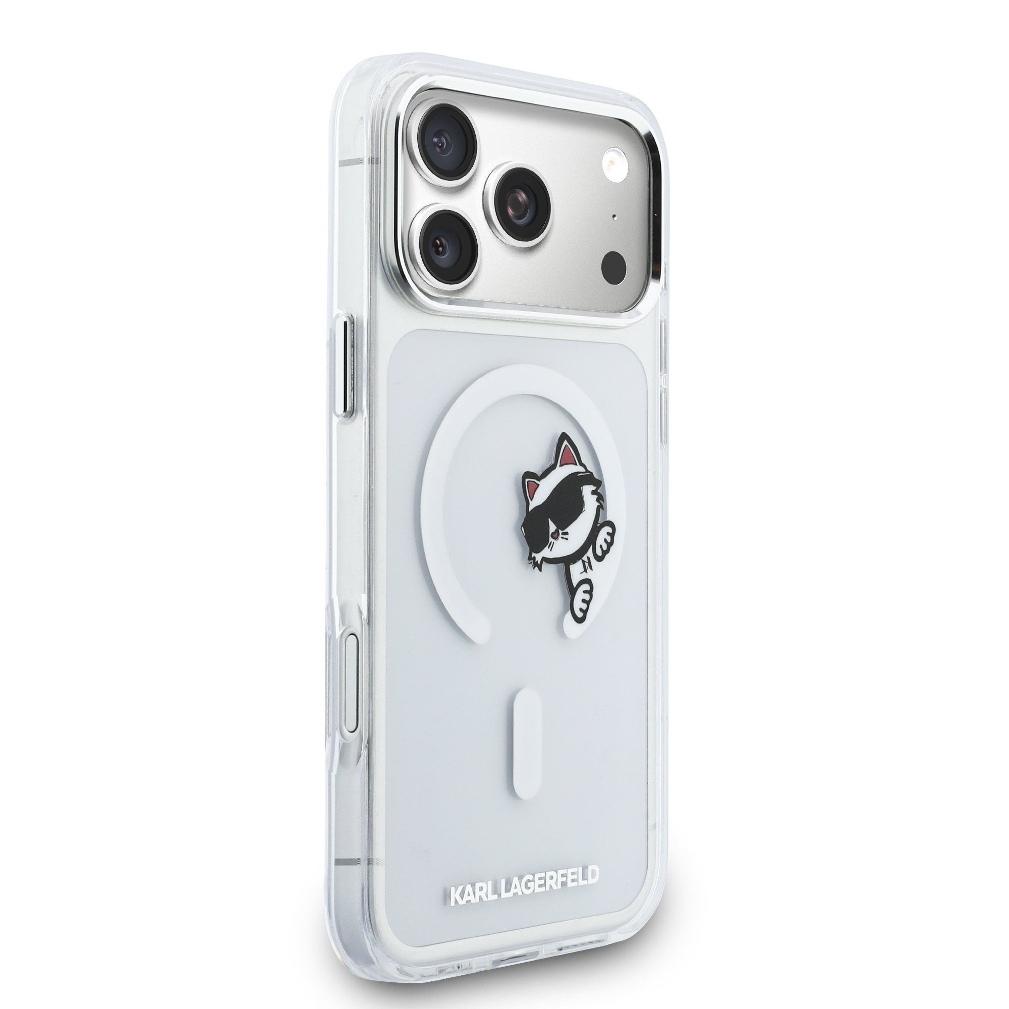 iPhone 17 Pro Max - KARL LAGERFELD Choupette Peekaboo Transparent - 4