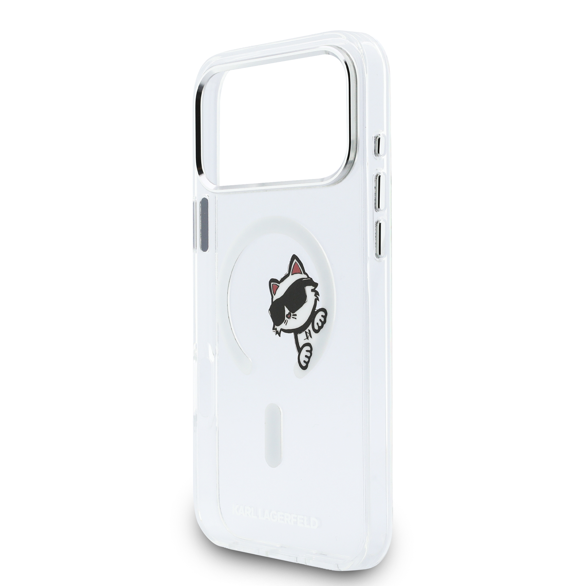 iPhone 17 Pro Max - KARL LAGERFELD Choupette Peekaboo Transparent - 6