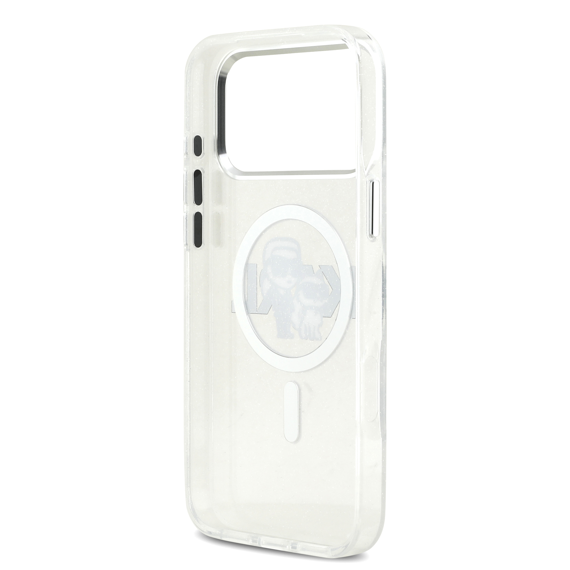 iPhone 17 Pro Max - KARL LAGERFELD Glitter Karl&Choupette Sketch Clear - 7