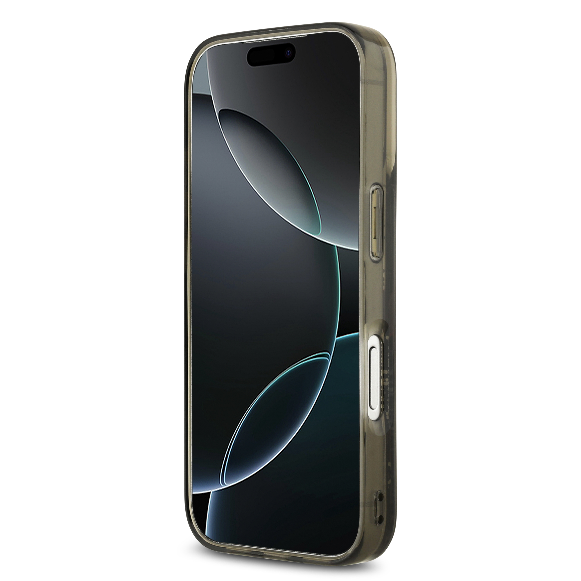 iPhone 17 Pro Max - KARL LAGERFELD Liquid Glitter Choupette Logo Black - 5