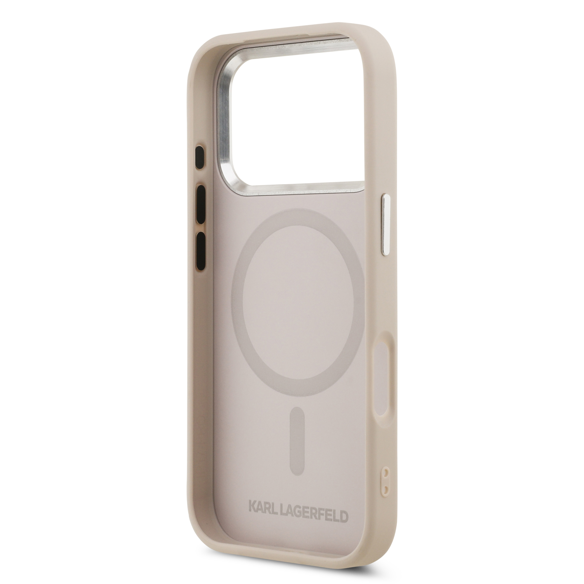 iPhone 17 Pro Max - KARL LAGERFELD PU Case With Karl RSG Logo Metal Pink - 7
