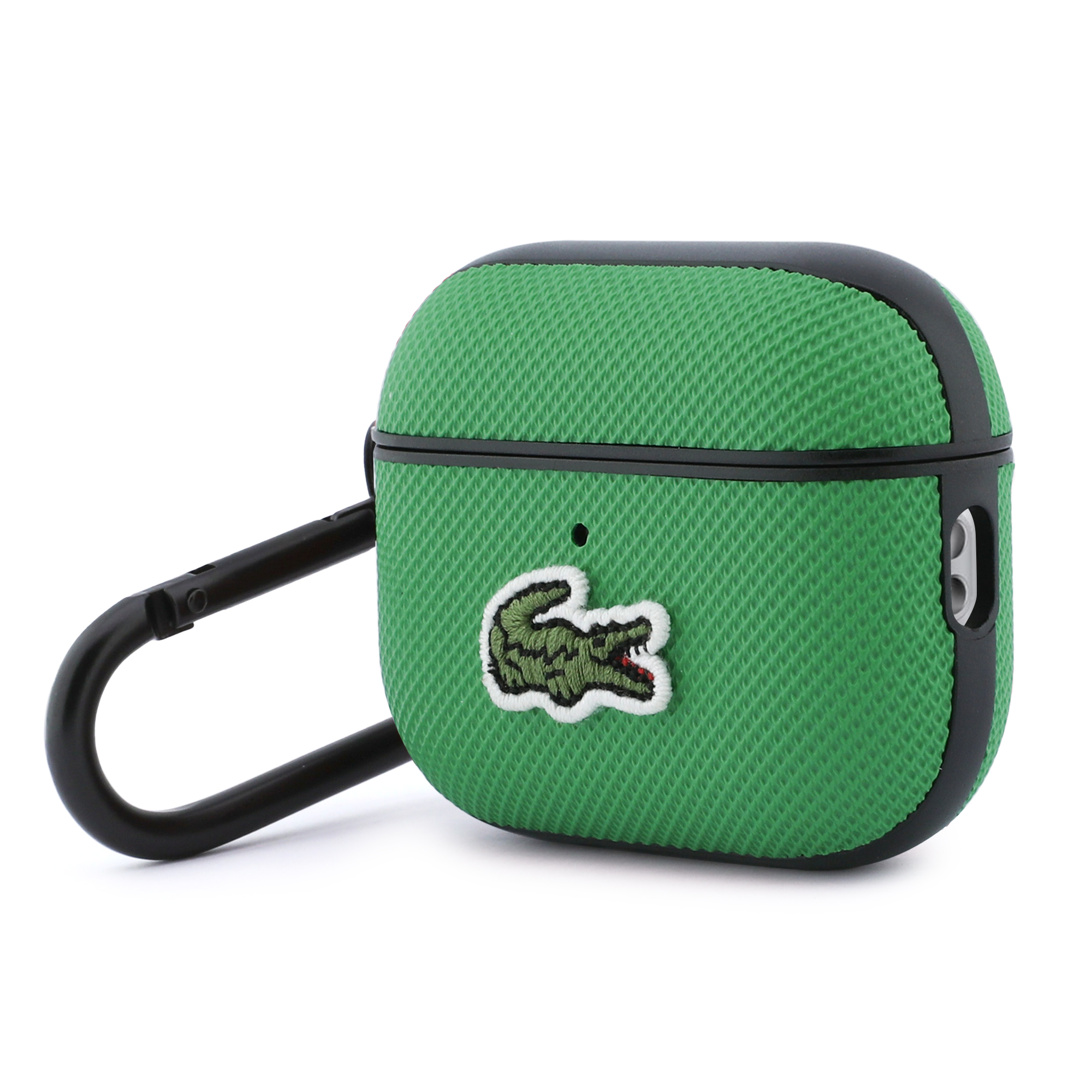 AirPods Pro 3 - LACOSTE Petit Pique Croc Logo Patch Green - 3