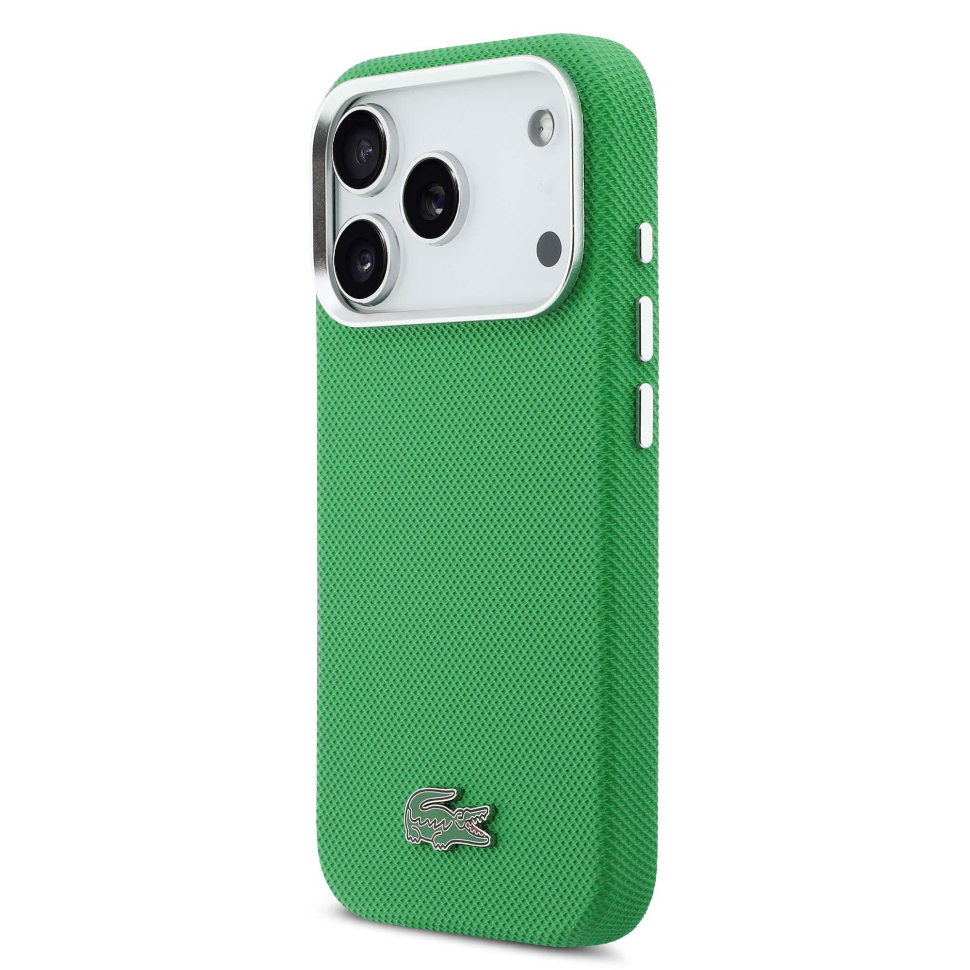 iPhone 17 Pro - LACOSTE Full Wrap Petit Pique PVC Estragon - 3
