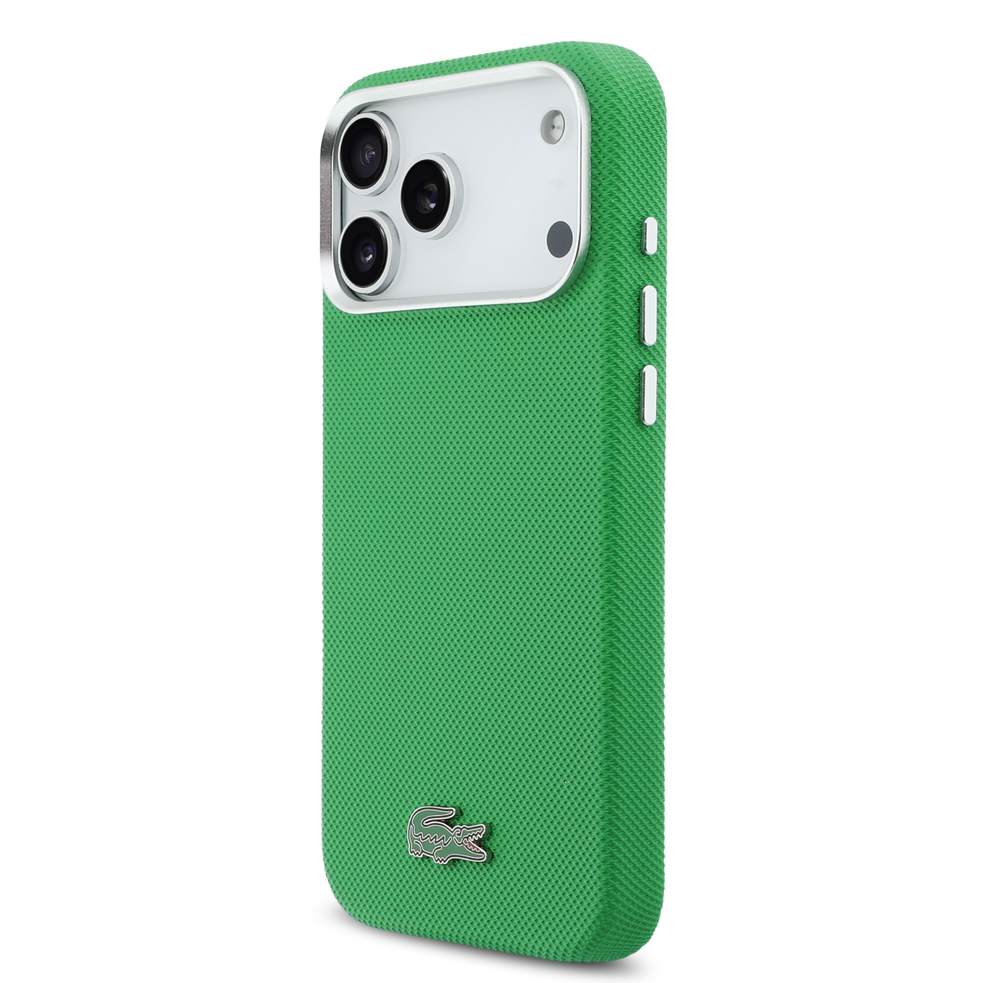iPhone 17 Pro Max - LACOSTE Full Wrap Petit Pique PVC Estragon - 3