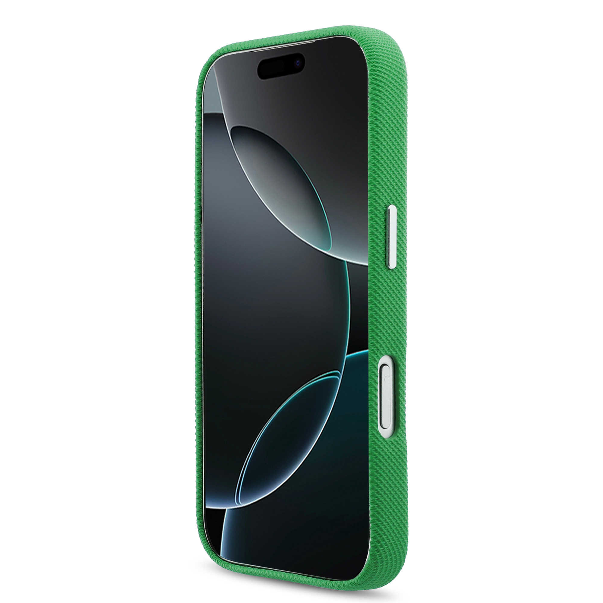 iPhone 17 Pro Max - LACOSTE Full Wrap Petit Pique PVC Estragon - 5