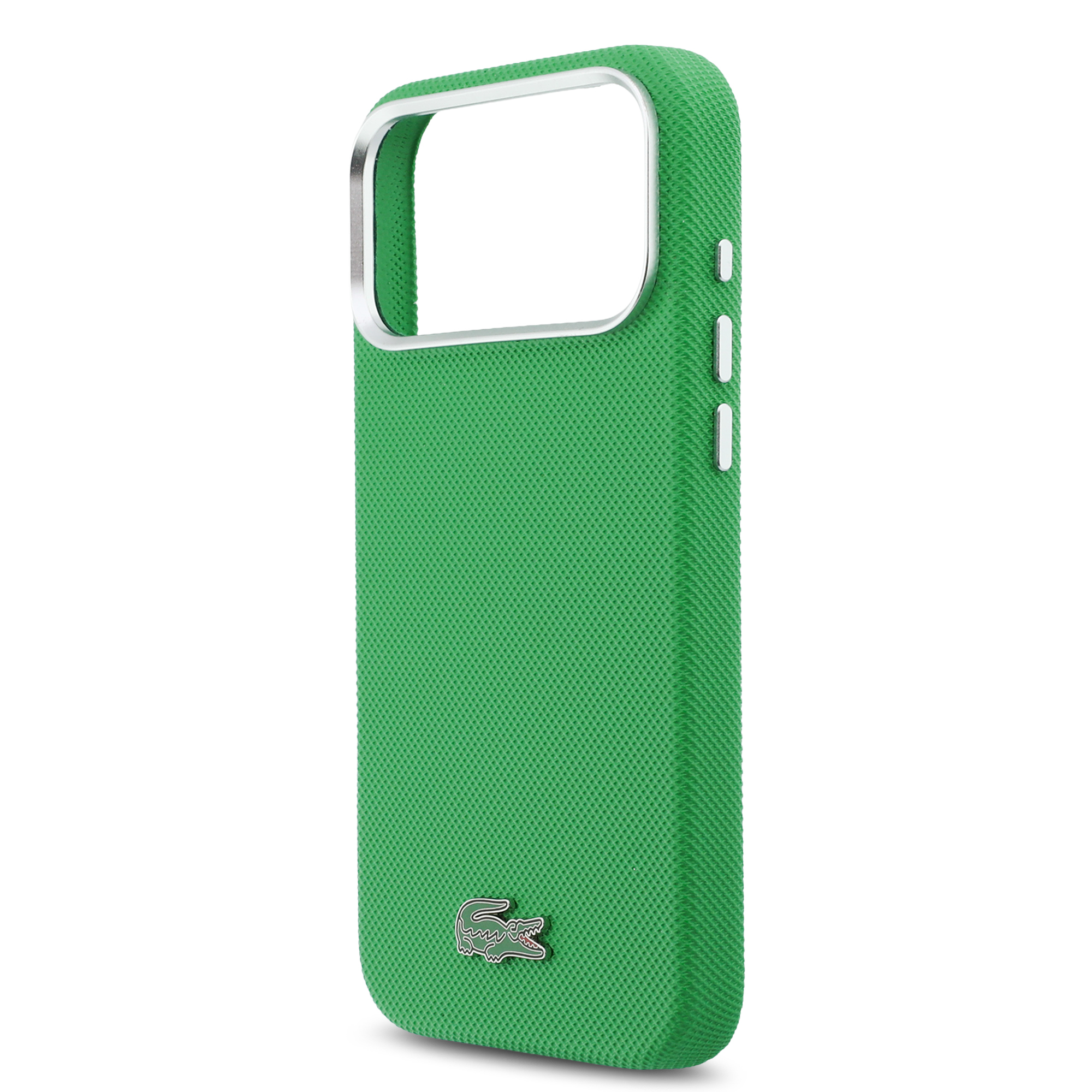 iPhone 17 Pro Max - LACOSTE Full Wrap Petit Pique PVC Estragon - 6