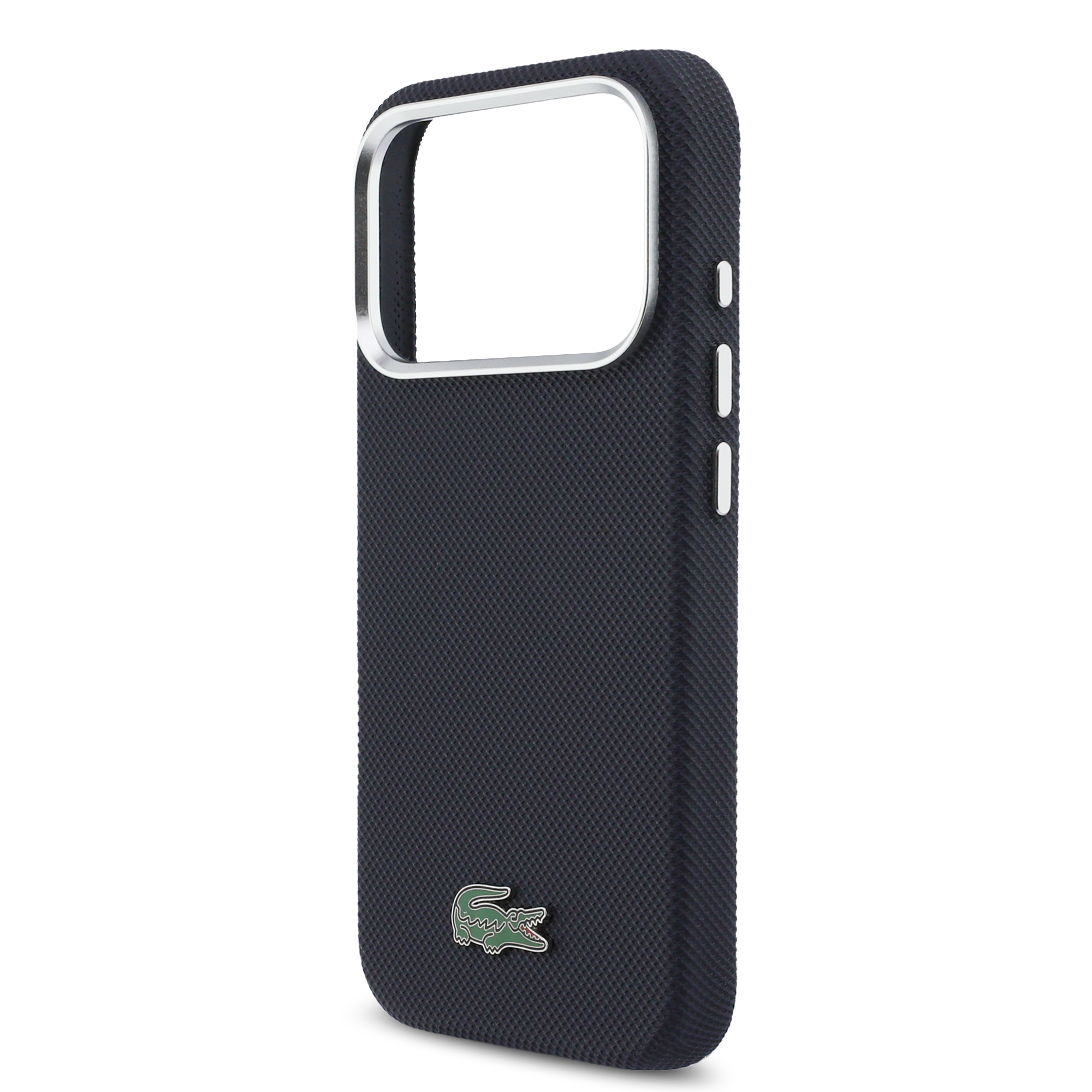 iPhone 17 Pro Max - LACOSTE Full Wrap Petit Pique PVC Navy - 6