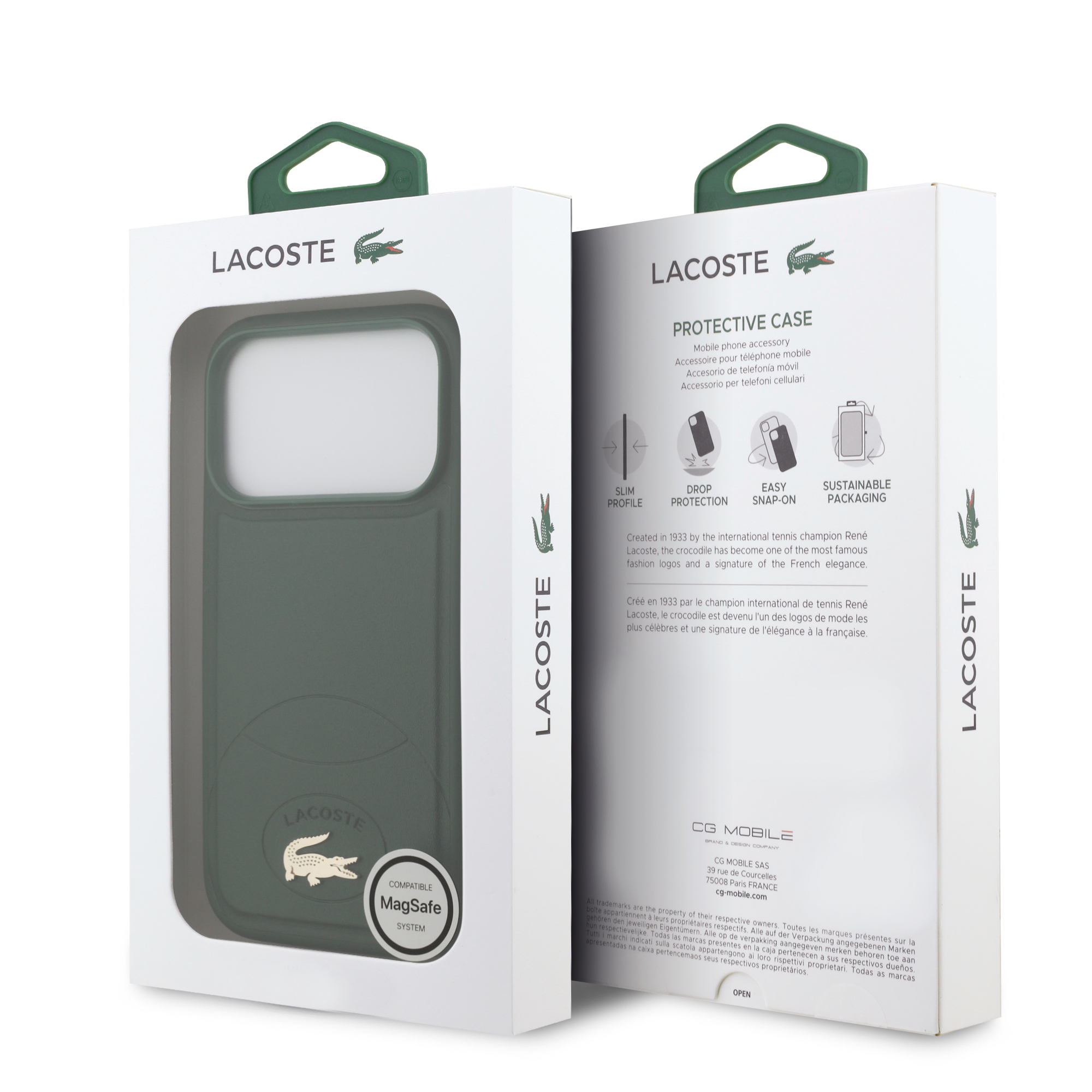 iPhone 17 Pro - LACOSTE Leather Bliss Green - 8