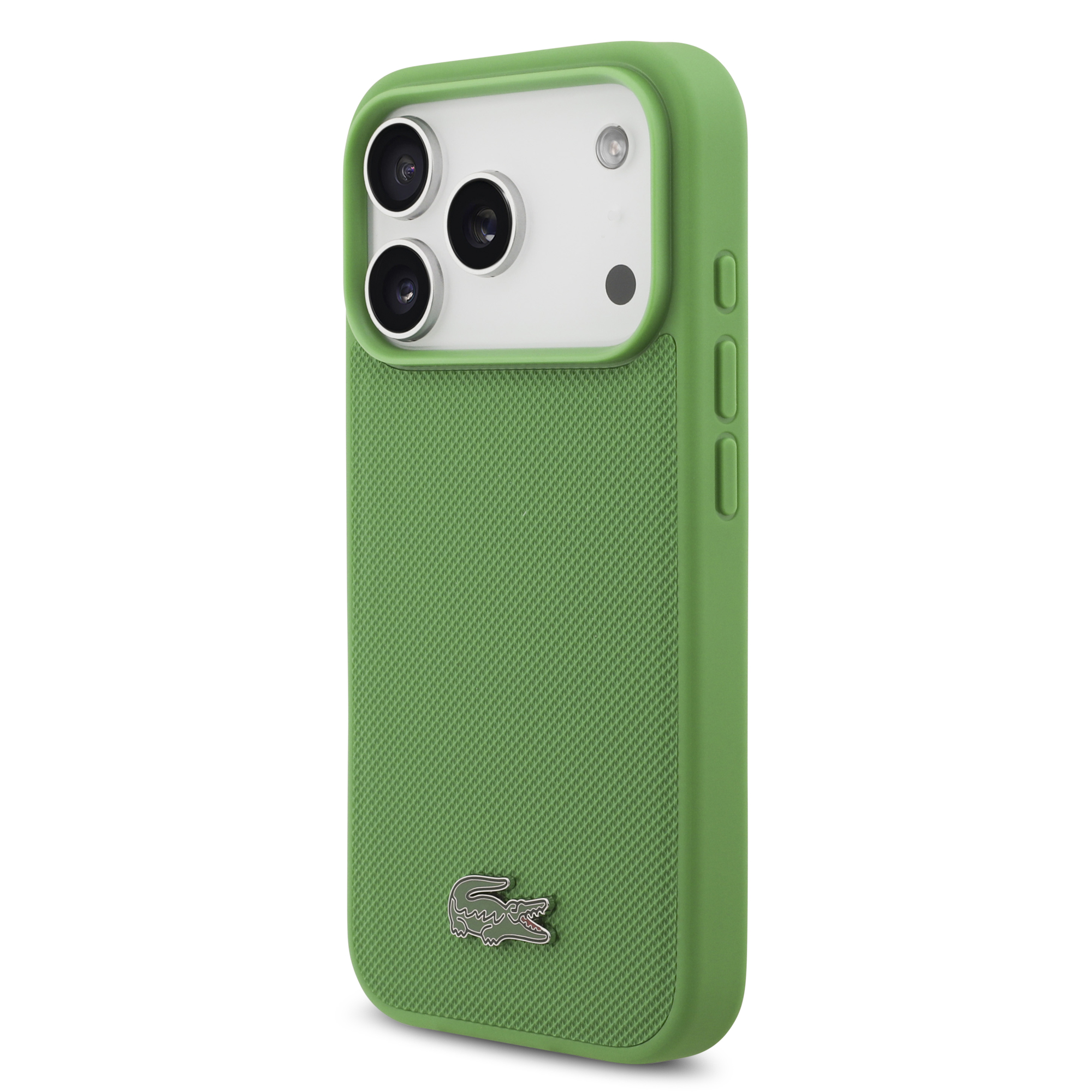 iPhone 17 Pro - LACOSTE Petit Pique PVC Lacquer Logo Estragon - 3